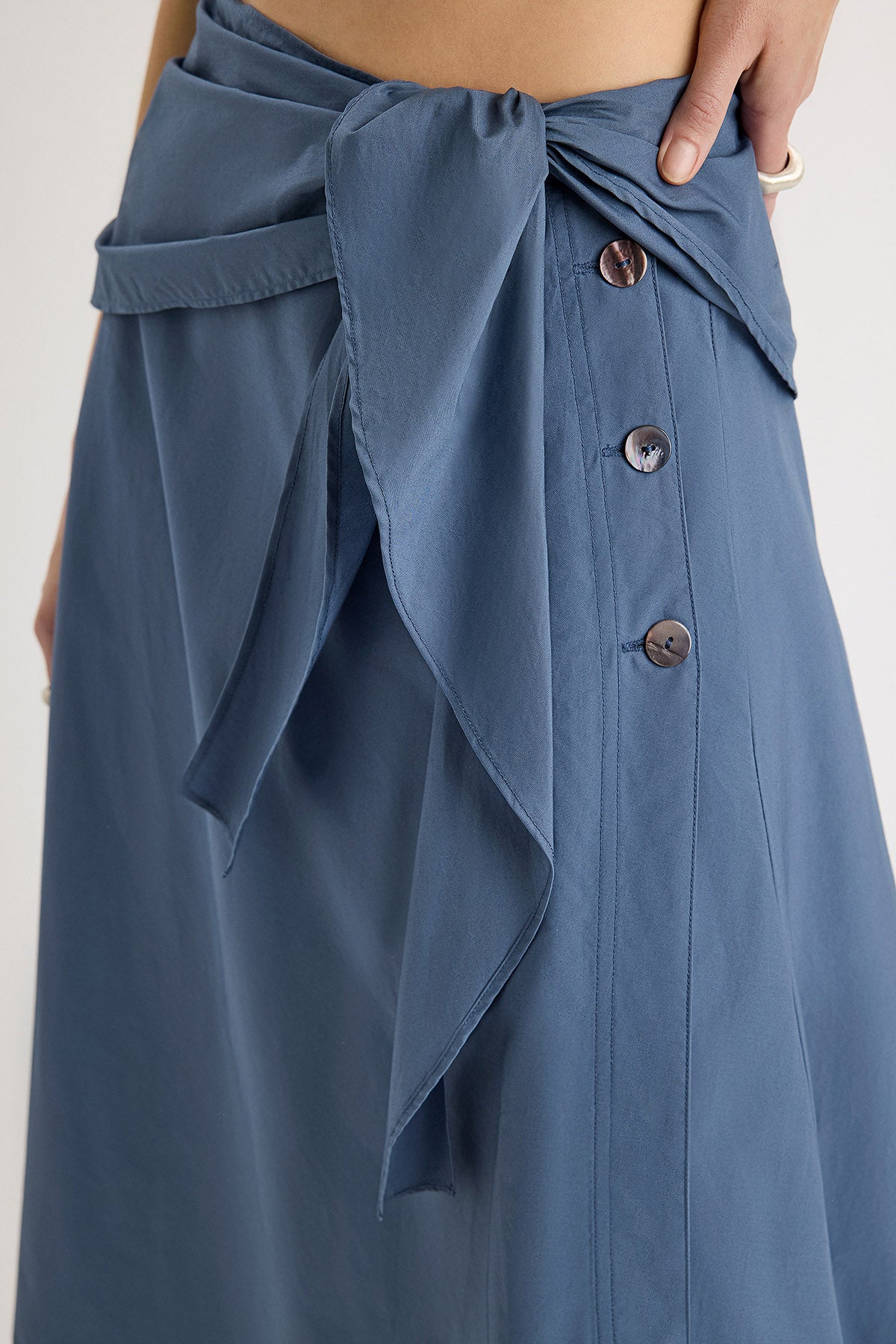 Camila Skirt in Indigo