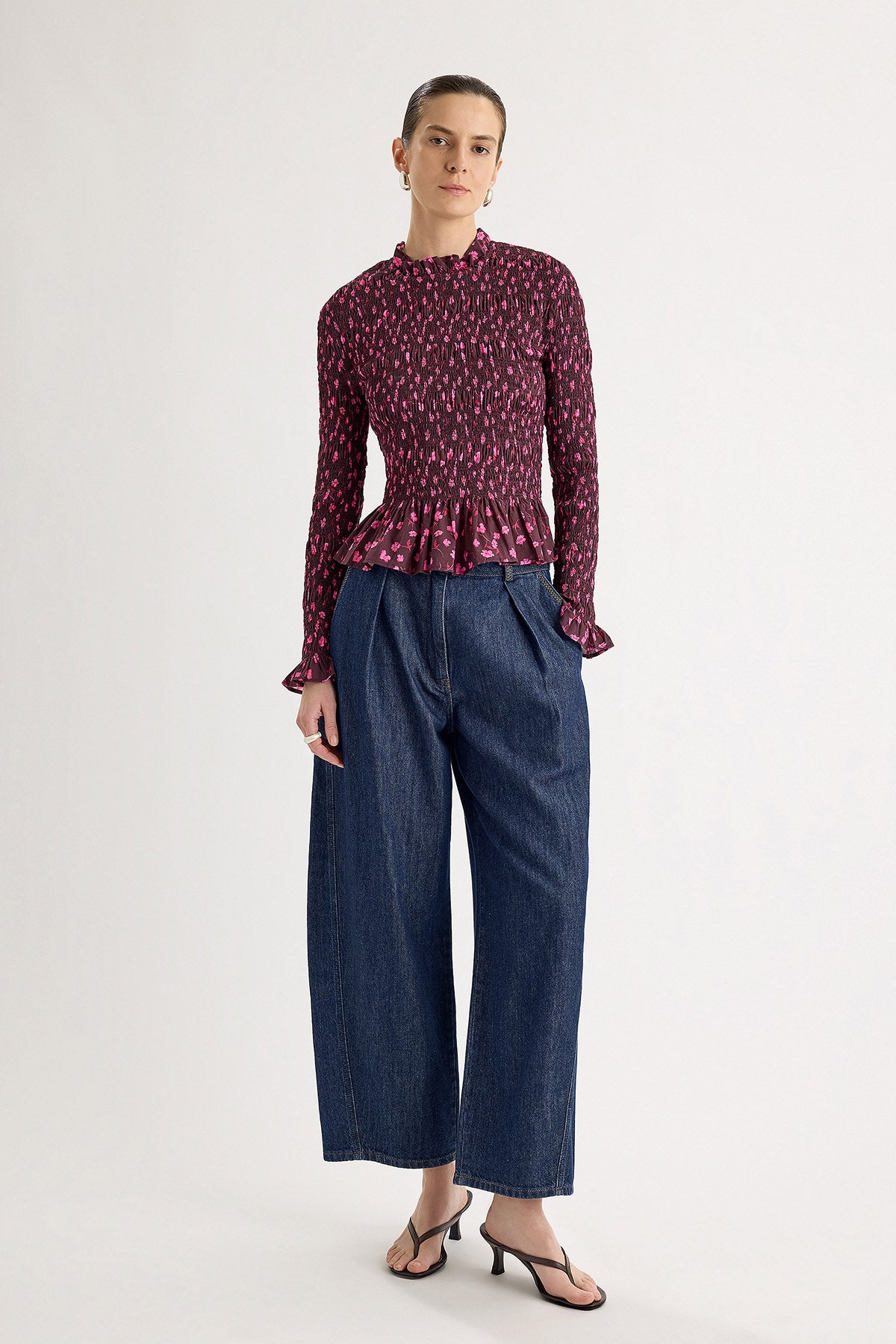 Encina Jean in Dark Blue Wash