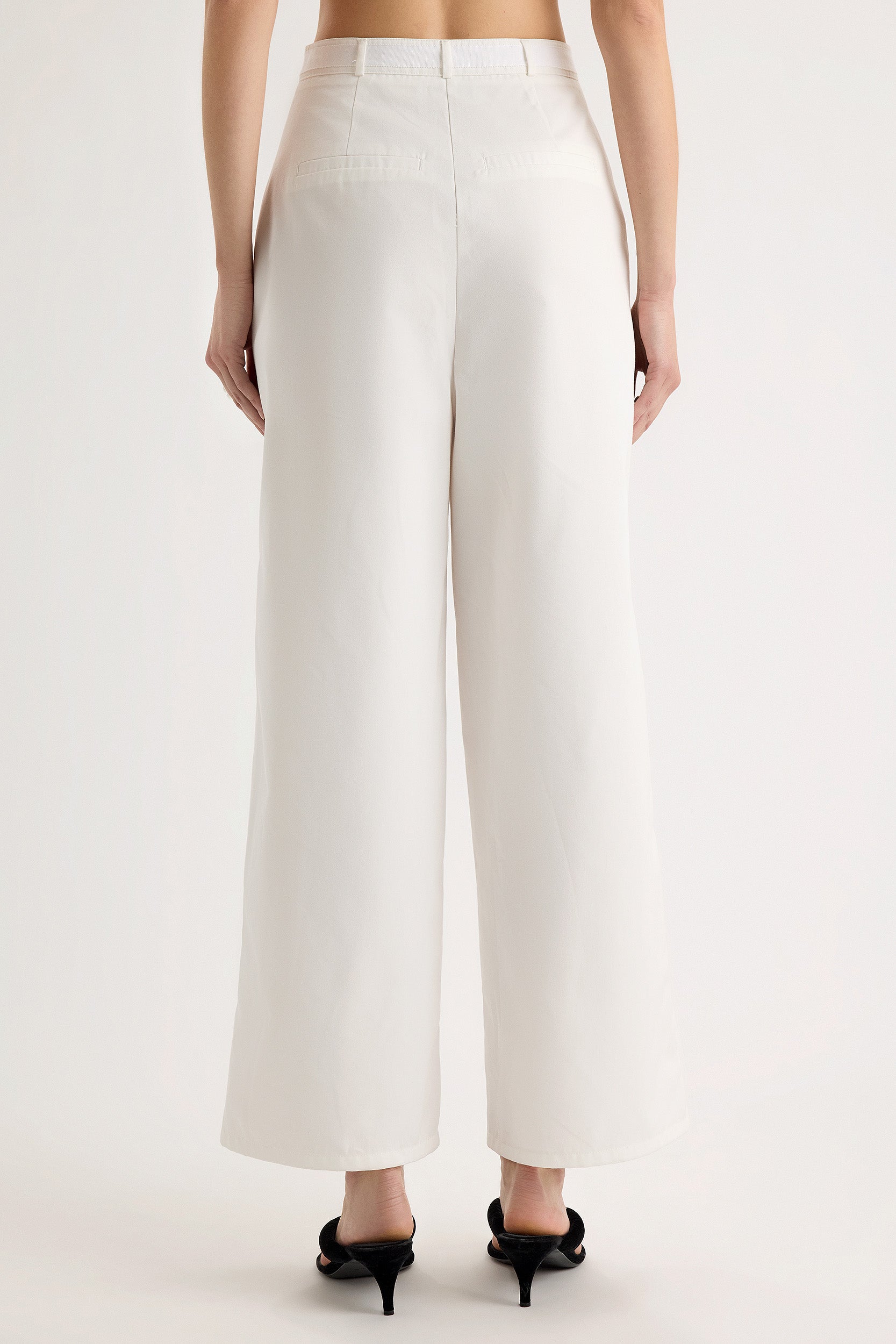 Niebla Pant in Ivory