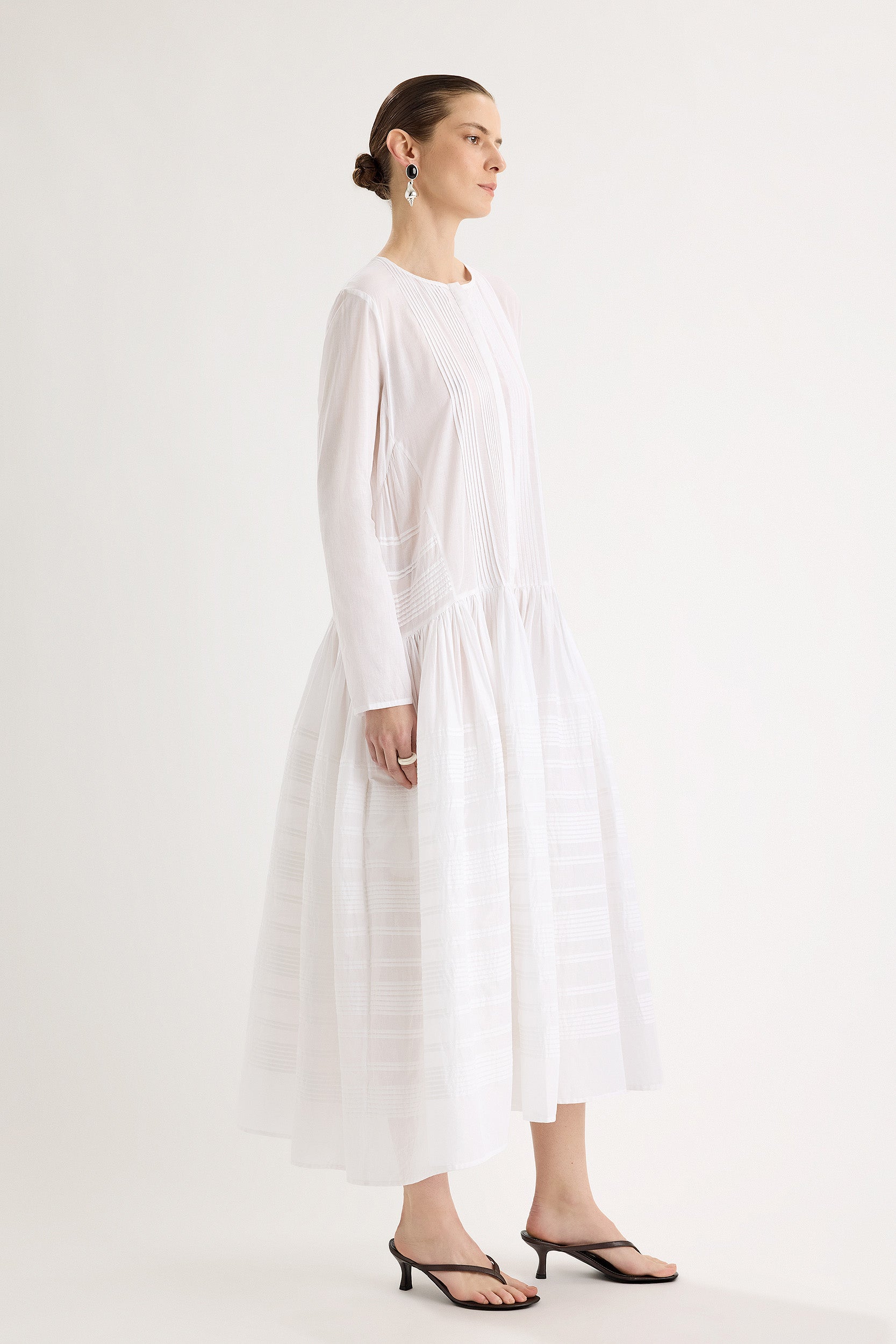 Carlota Dress in White