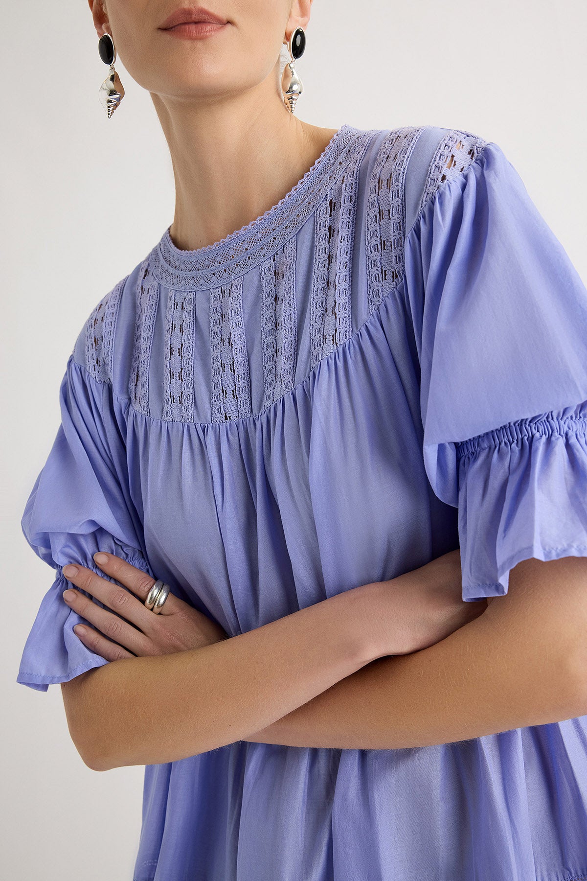 Aurora Dress in Jacaranda