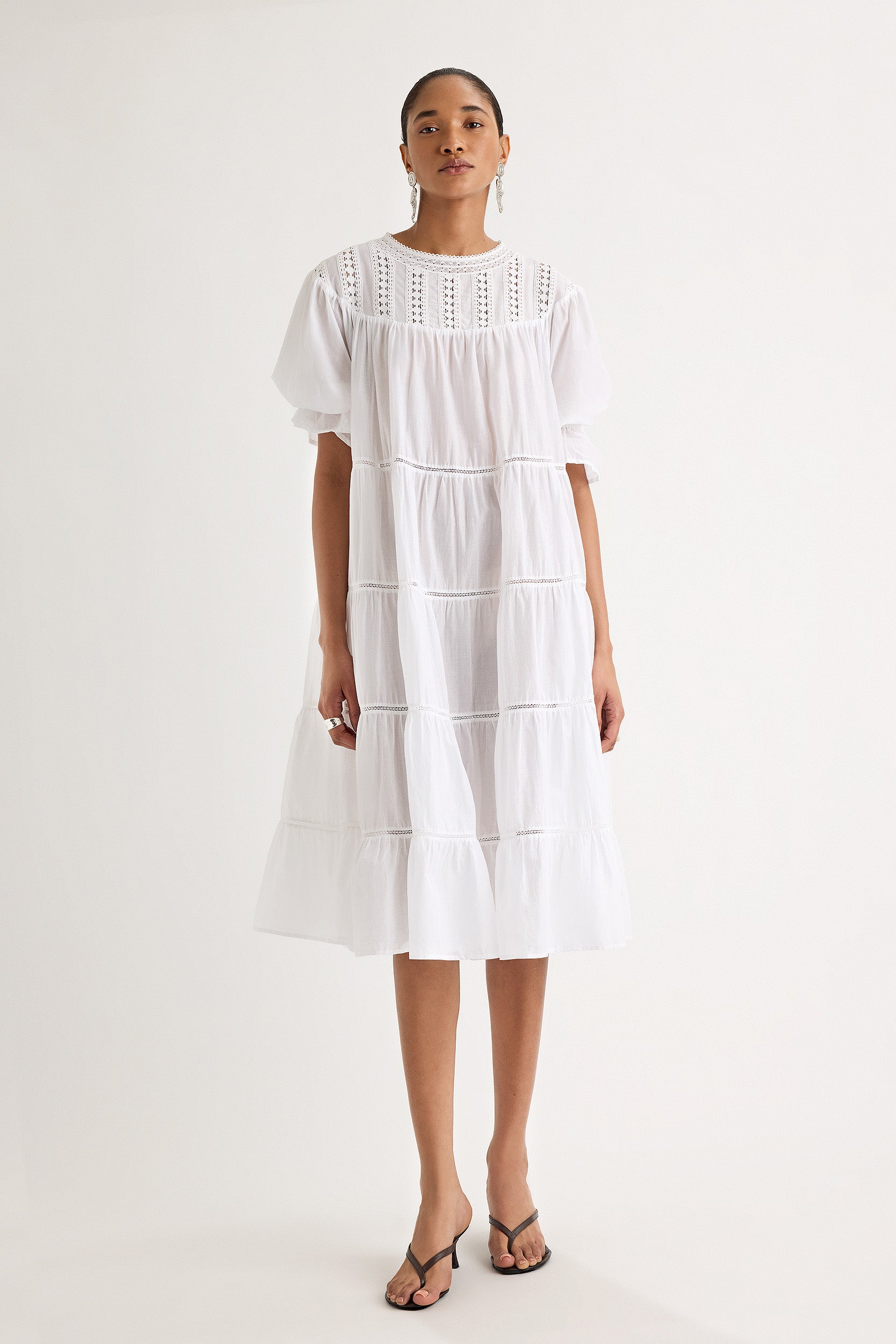 Aurora Dress in White
