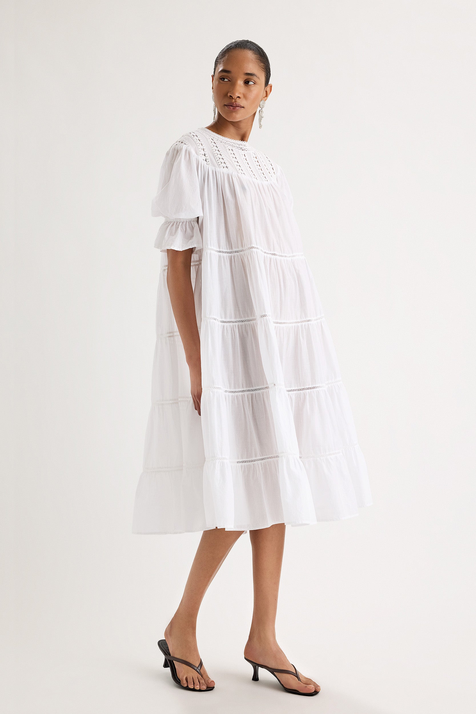Aurora Dress in White