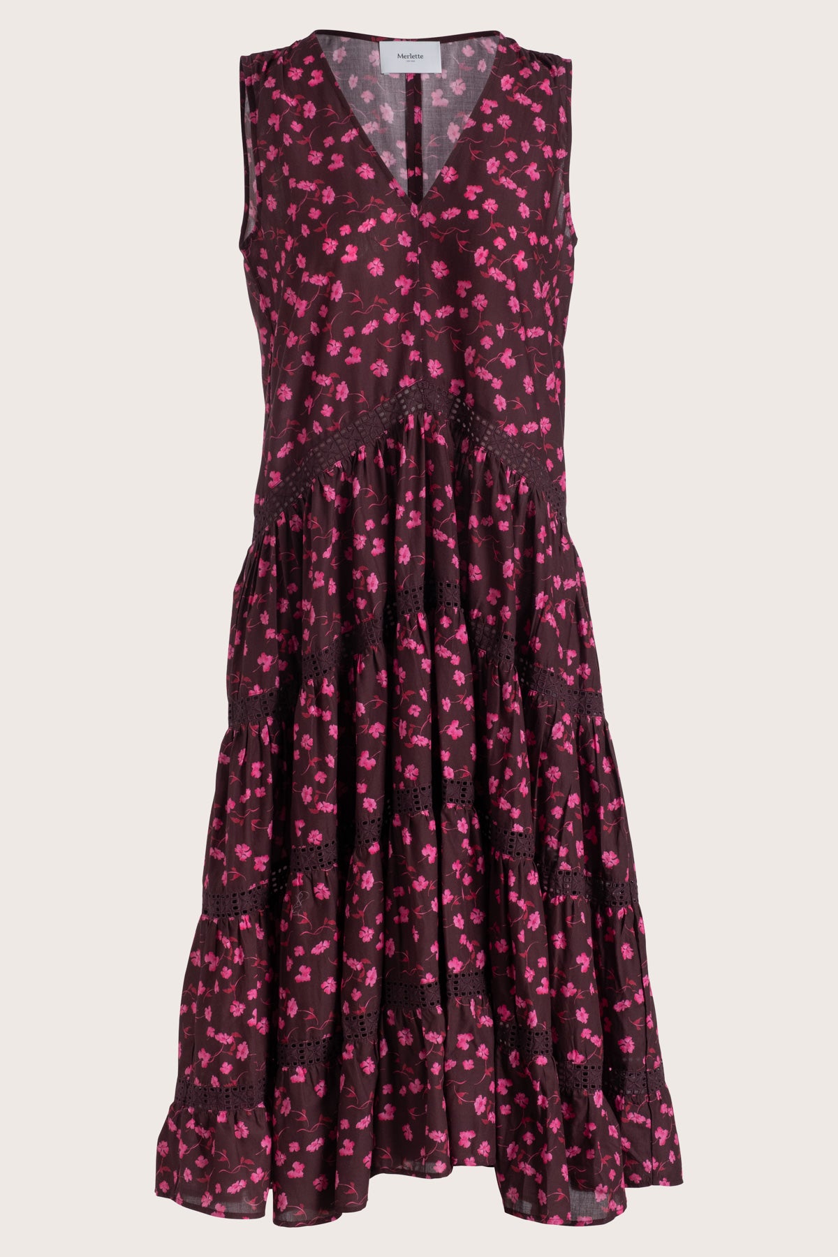 Wallis Dress in Berry Floral Print