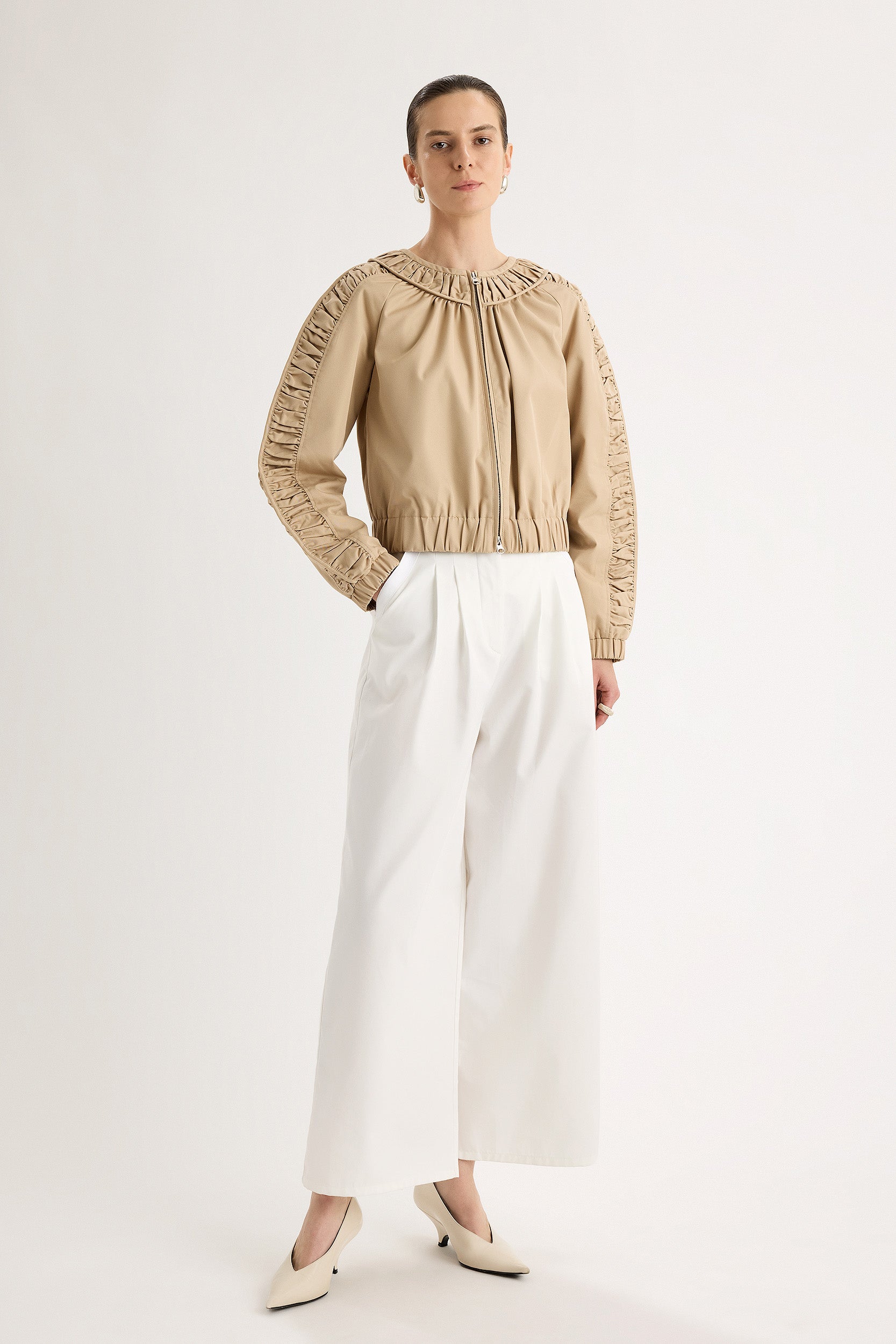 Celina Jacket in Taupe