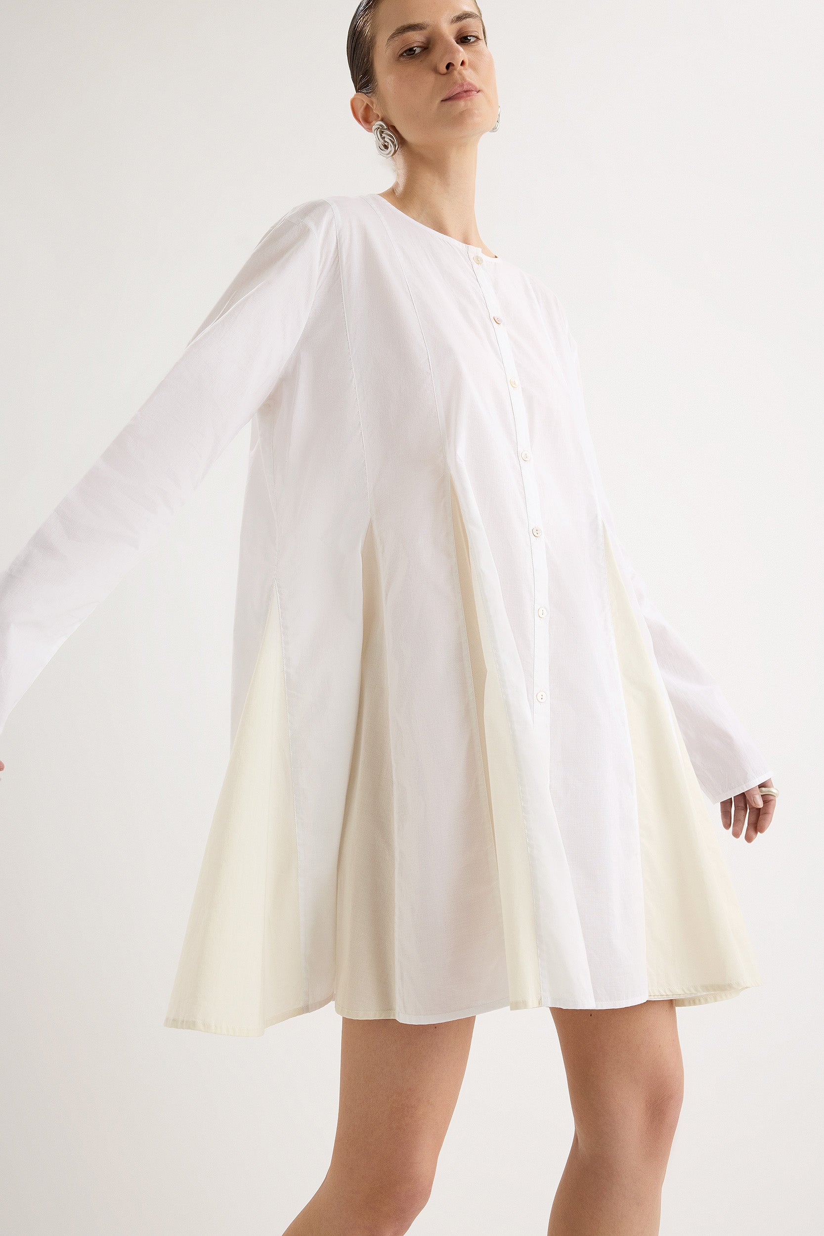 Rosaura Dress in White