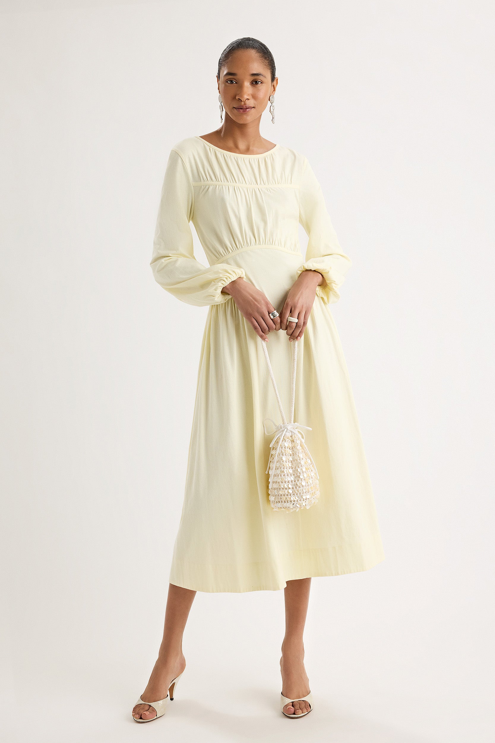 Nayeli Dress in Straw