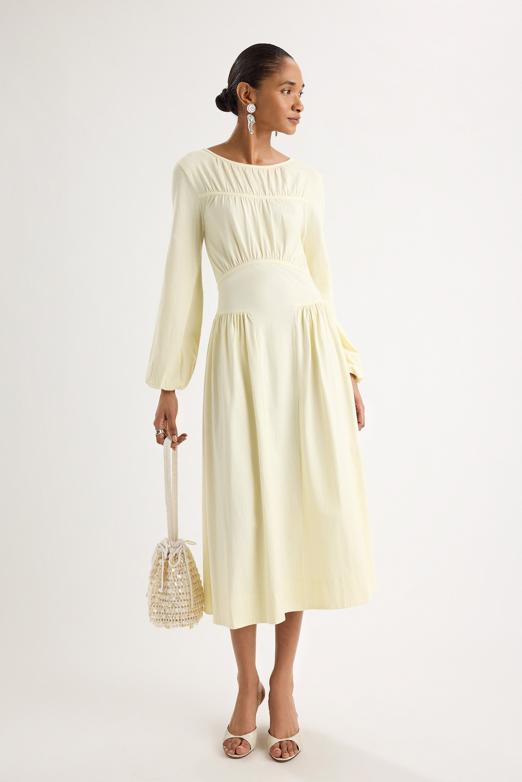Nayeli Dress in Straw
