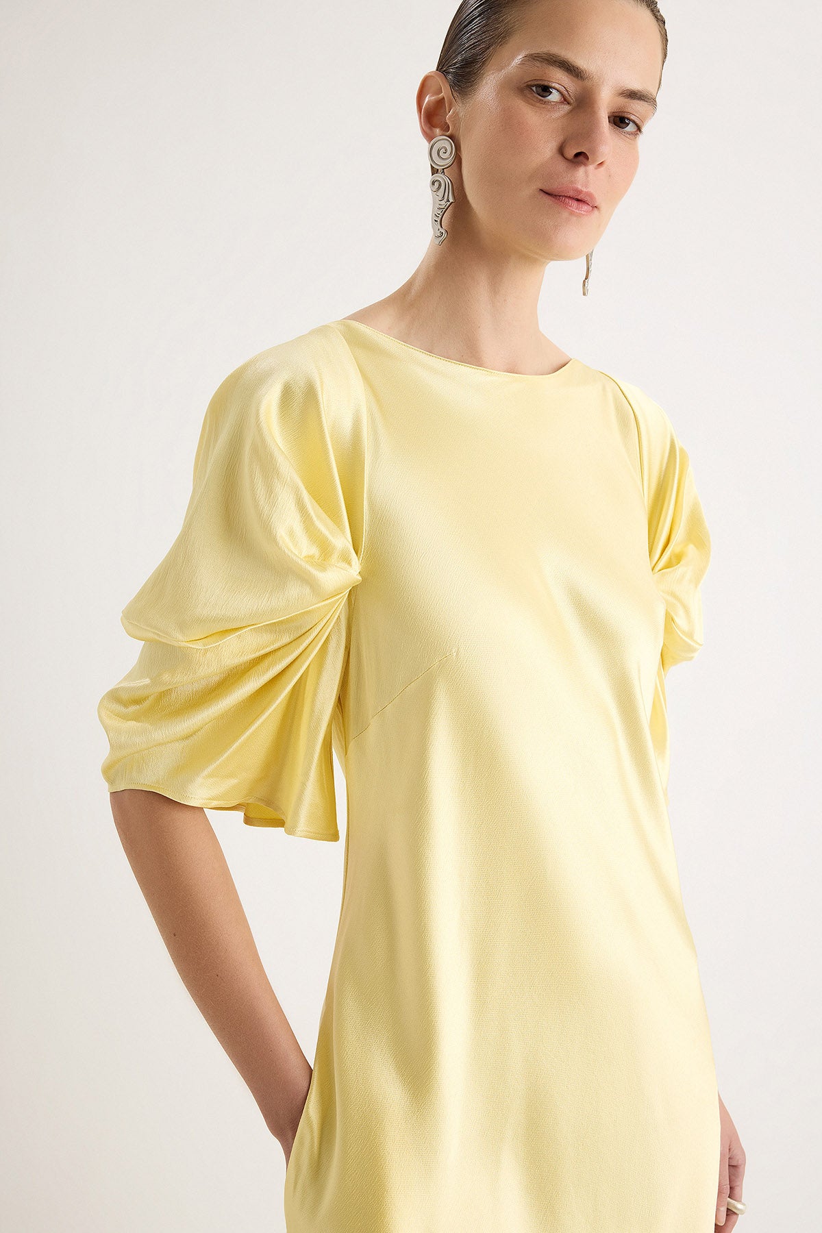 Paloma Dress in Straw