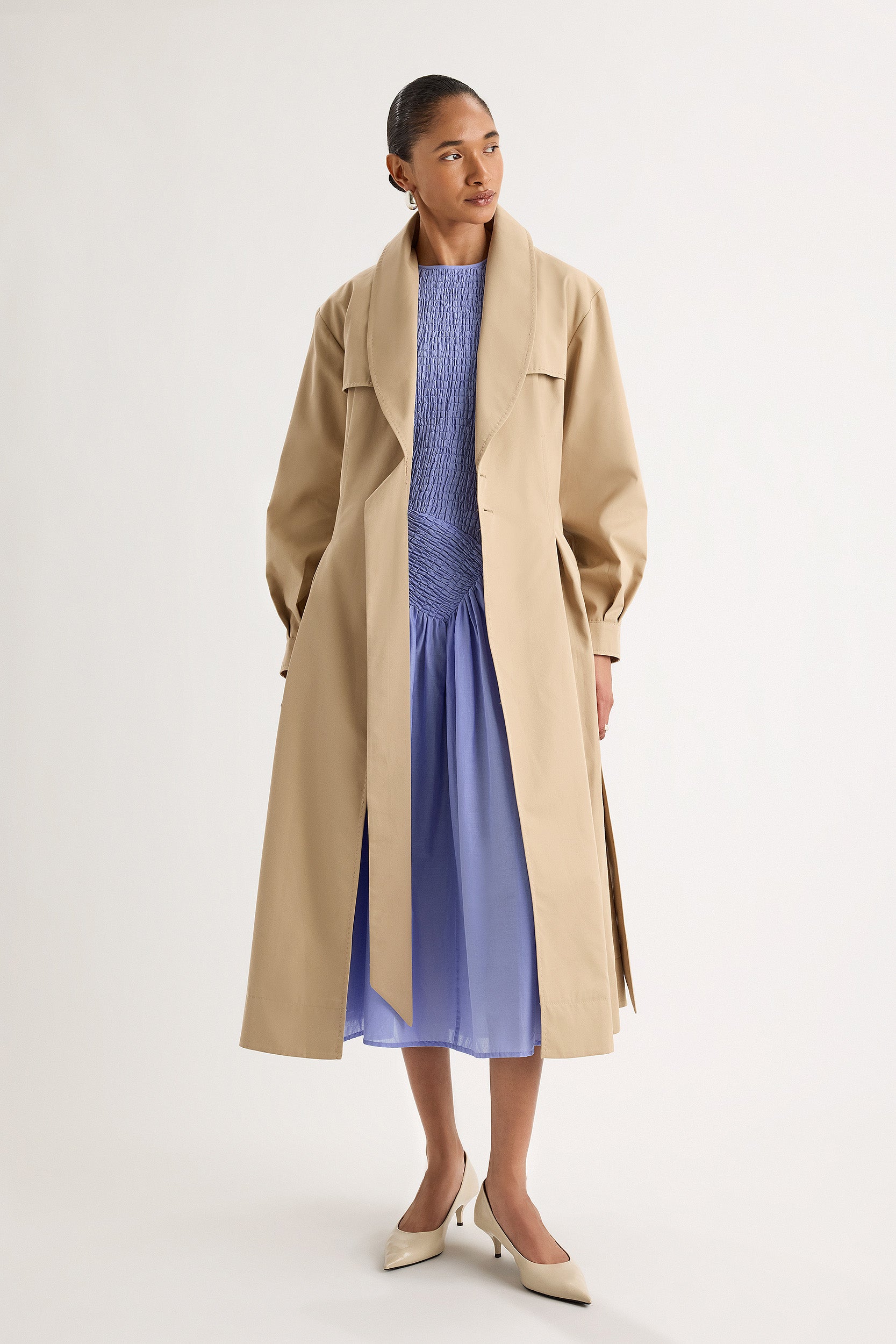 Polanco Coat in Taupe