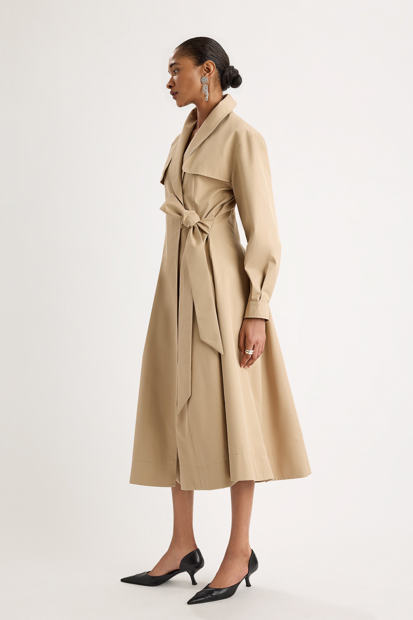 Polanco Coat in Taupe