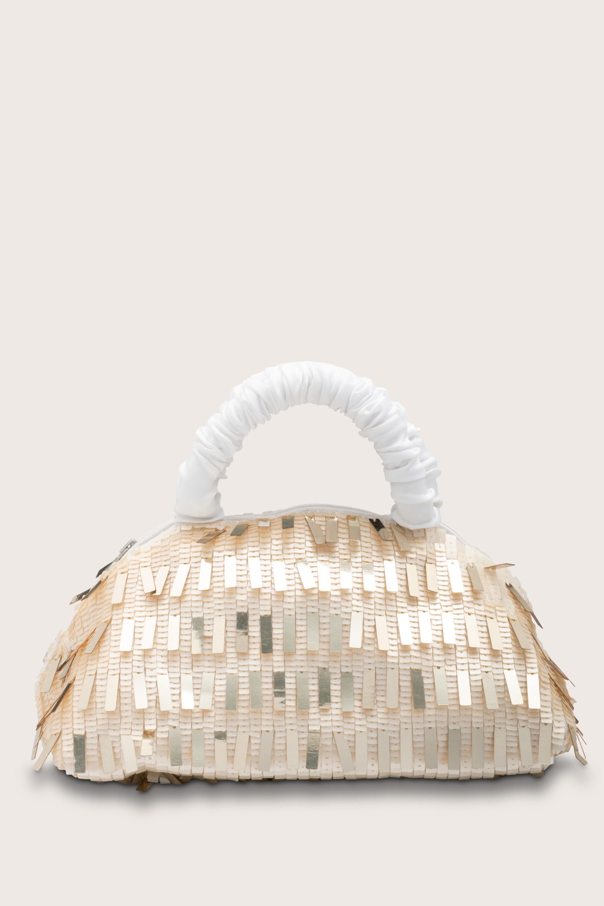 Lune Mini Sequin Bag in Gold