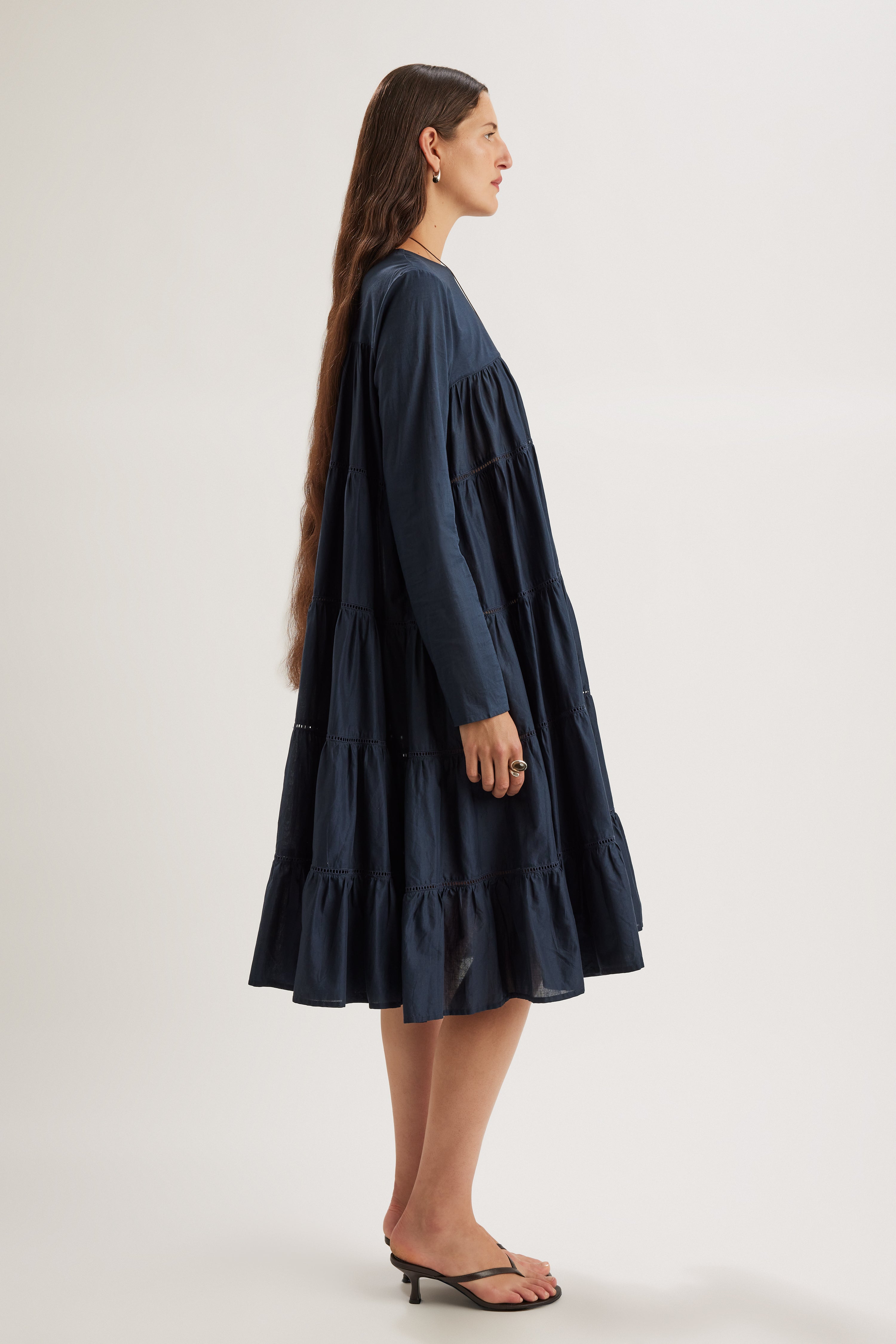 Essaouira Dress in Navy