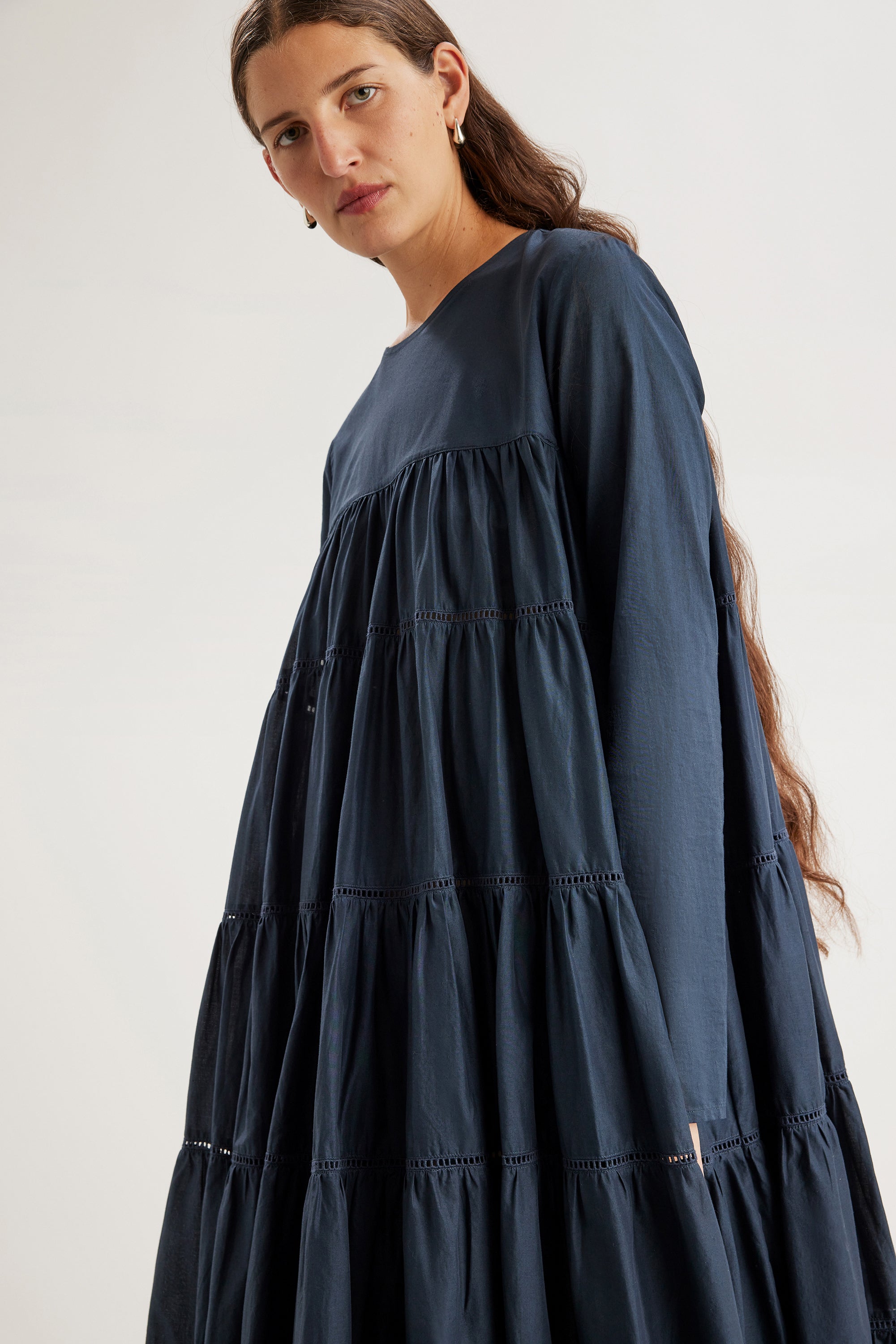 Essaouira Dress in Navy