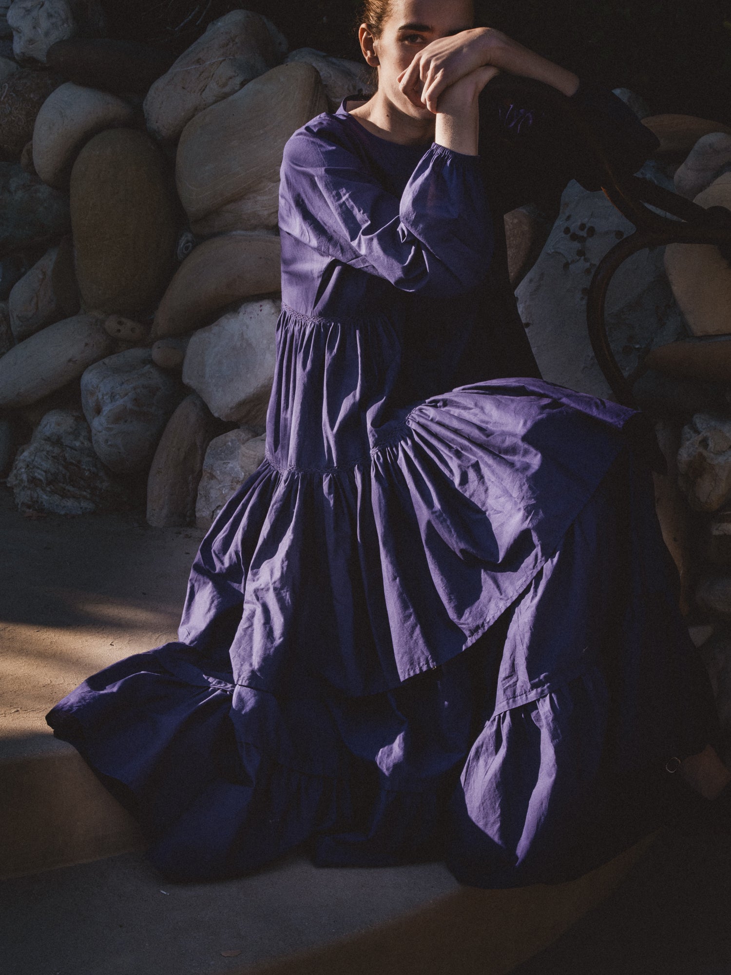 Veda Dress in Admiral Navy