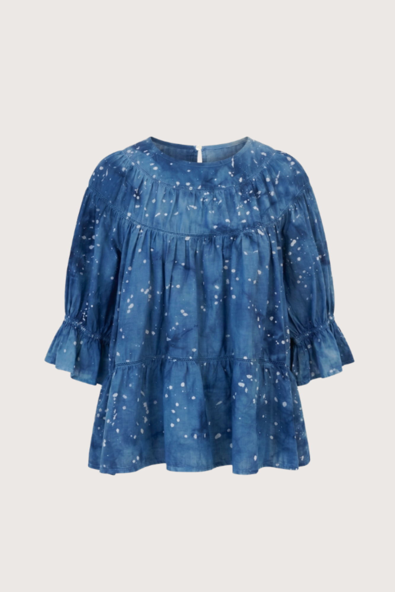 Sol Top in Indigo Dye