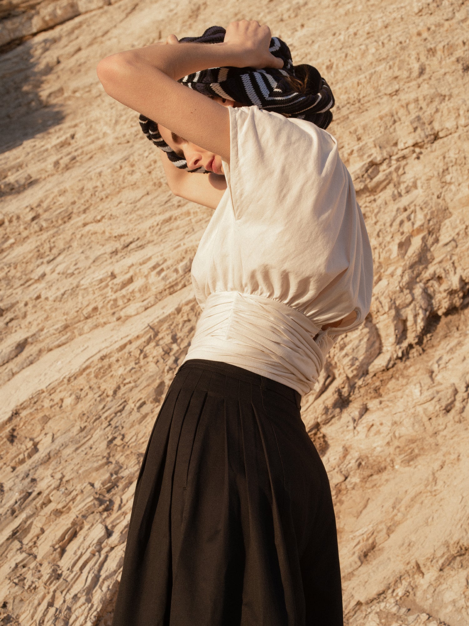 Mai Top in Opaline