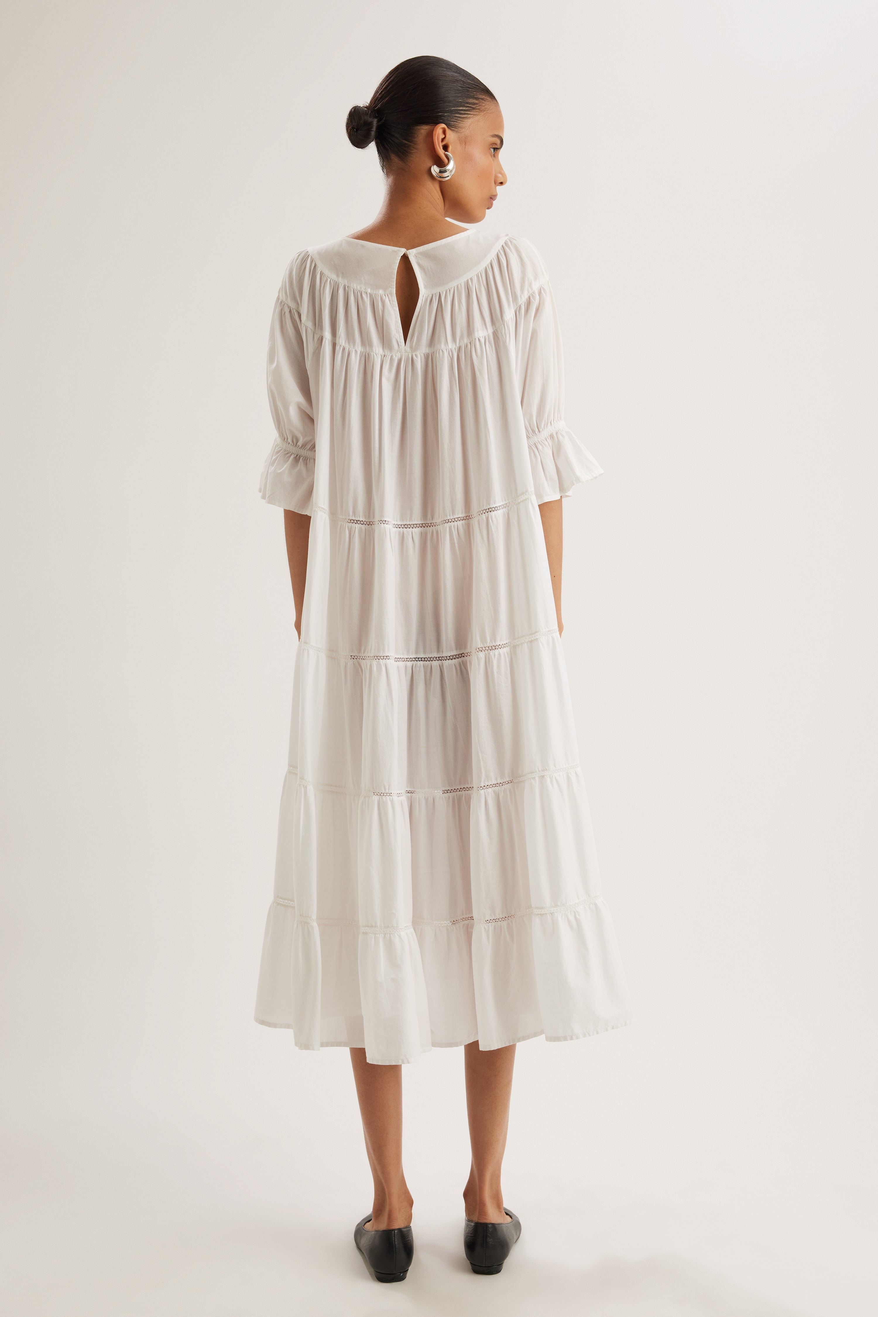 Paradis Dress in White