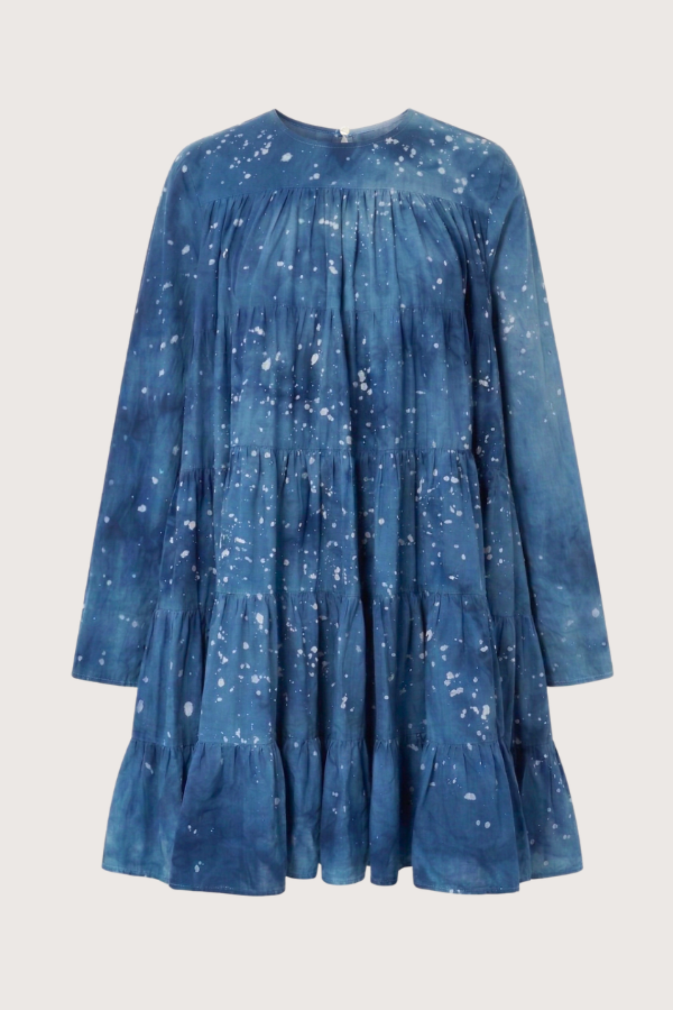 Soliman Dress in Indigo Dye