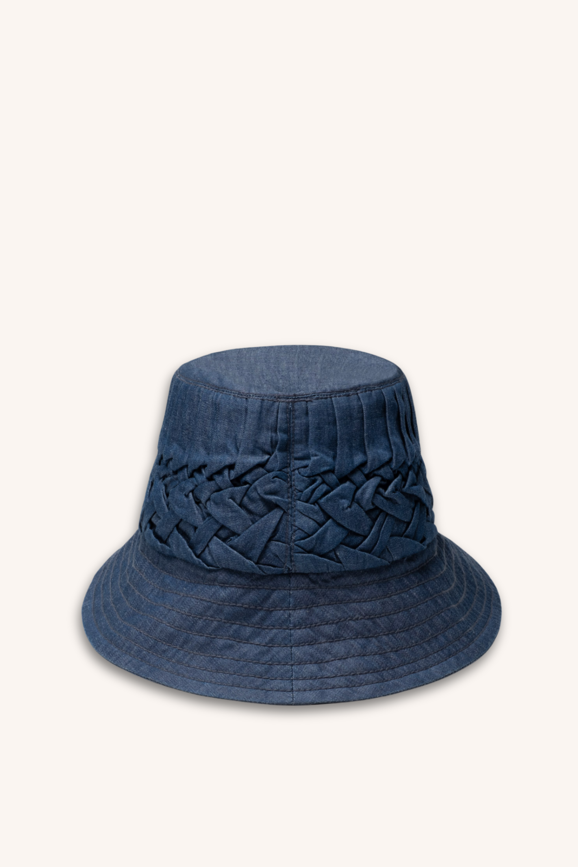Marbella Hat in Dark Denim