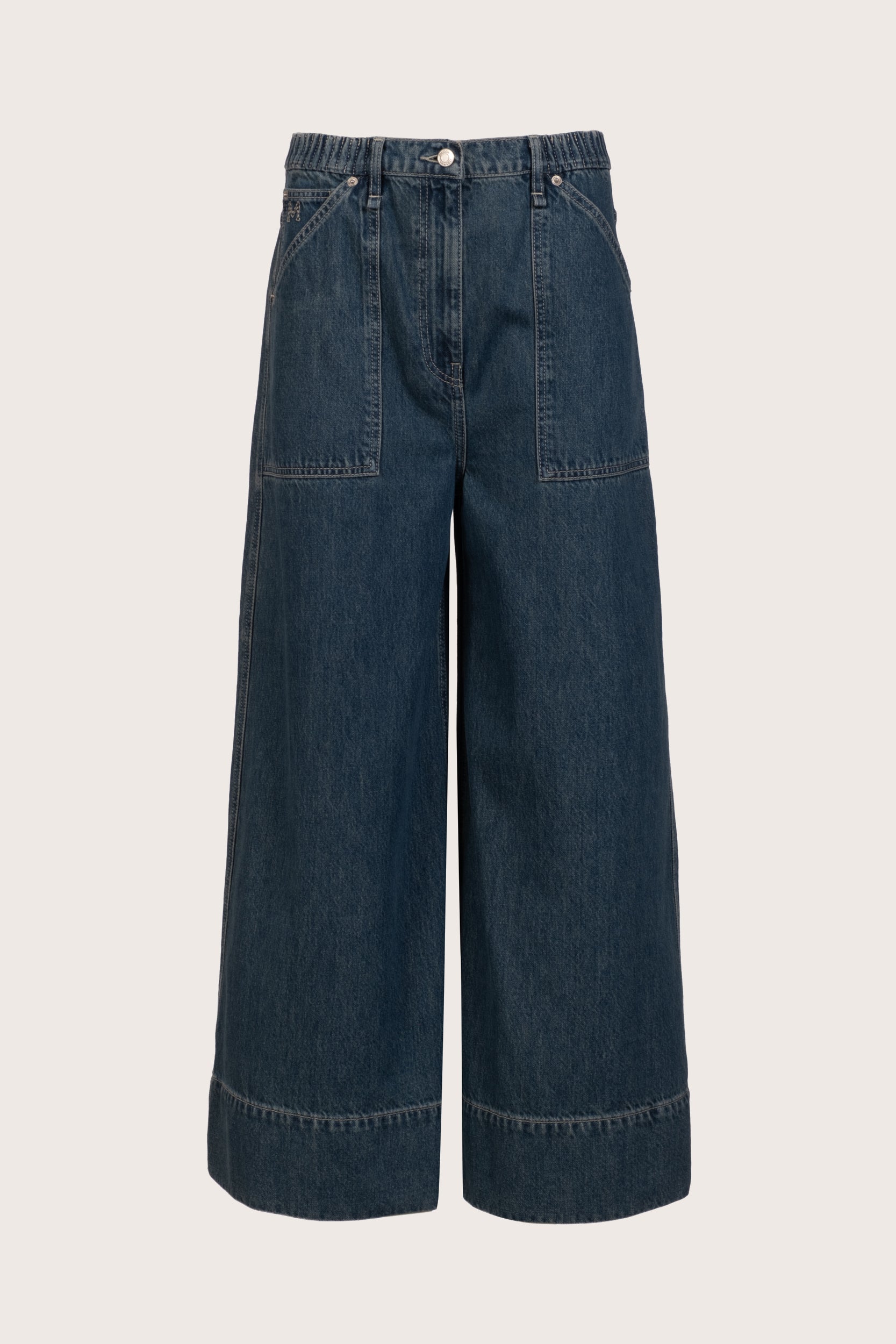 Violette Jean in Mid-Blue Wash