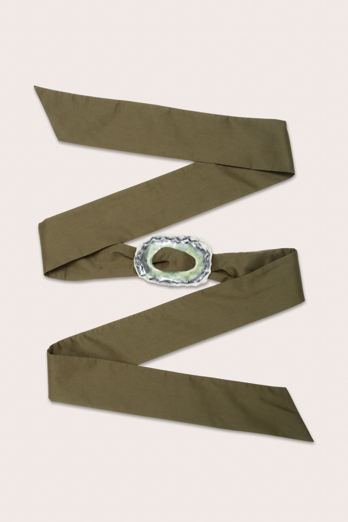 Velina Belt in Olive