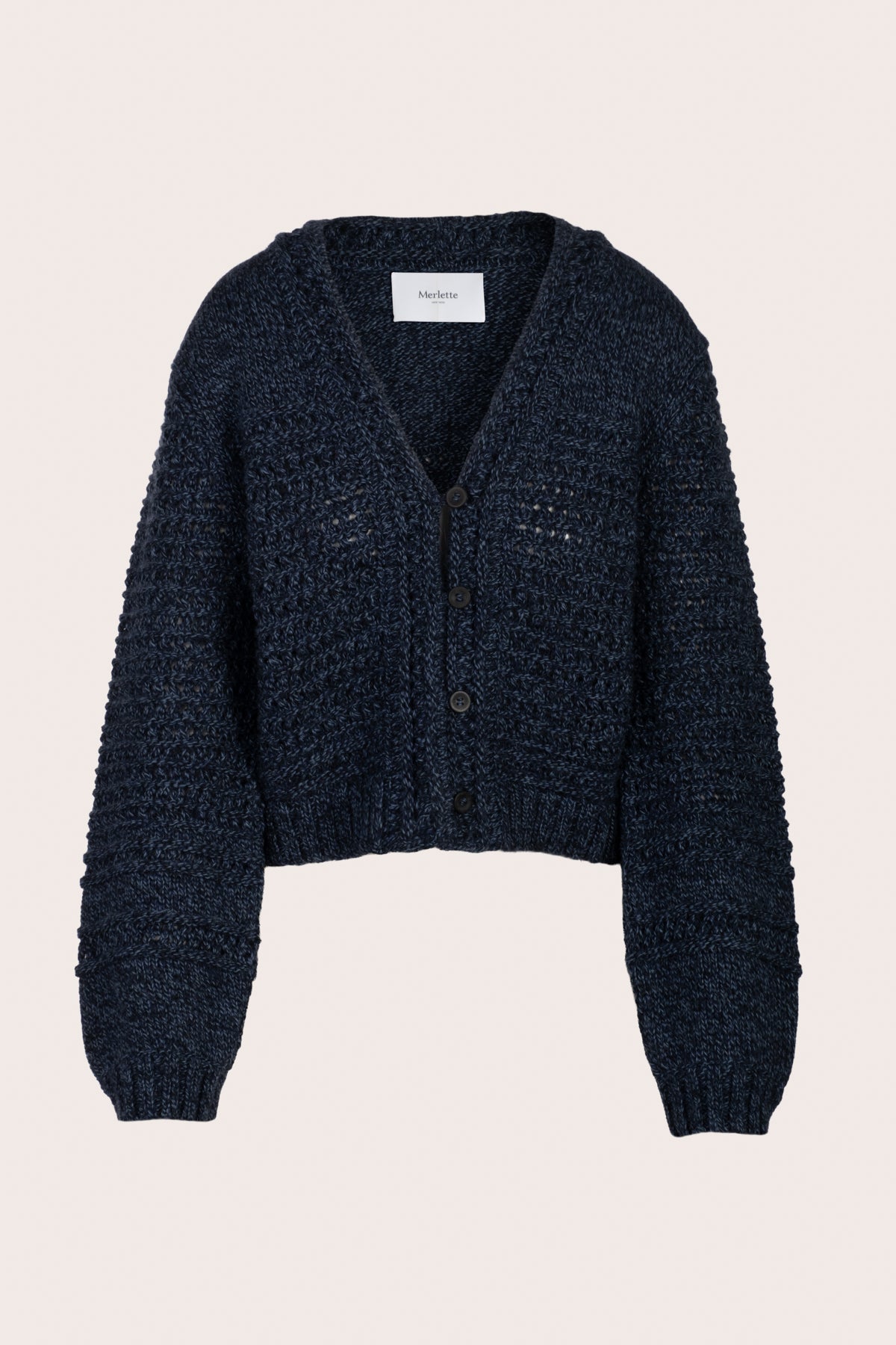 Malinalli Cardigan in Midnight