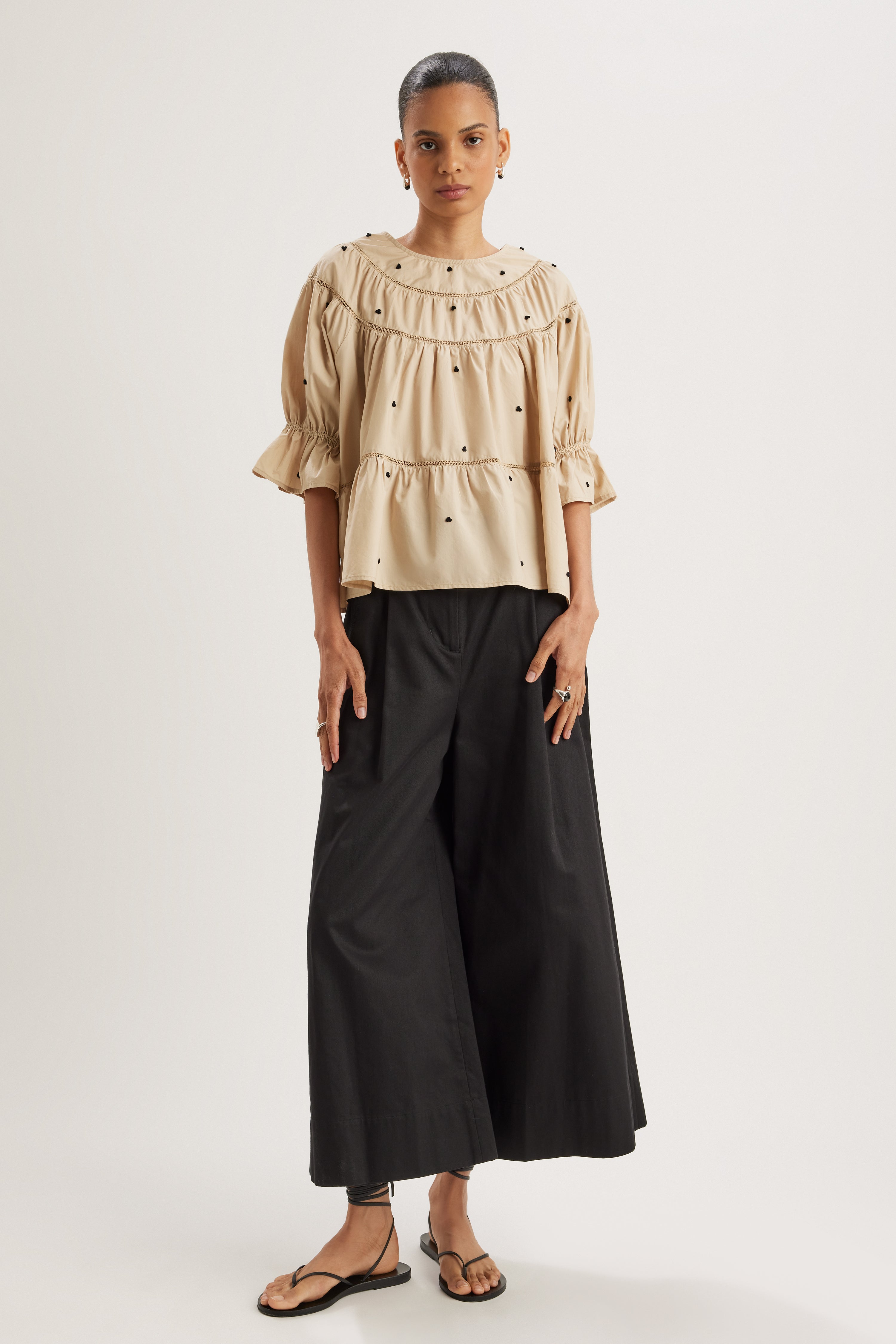 Sol Top in Sable Knot
