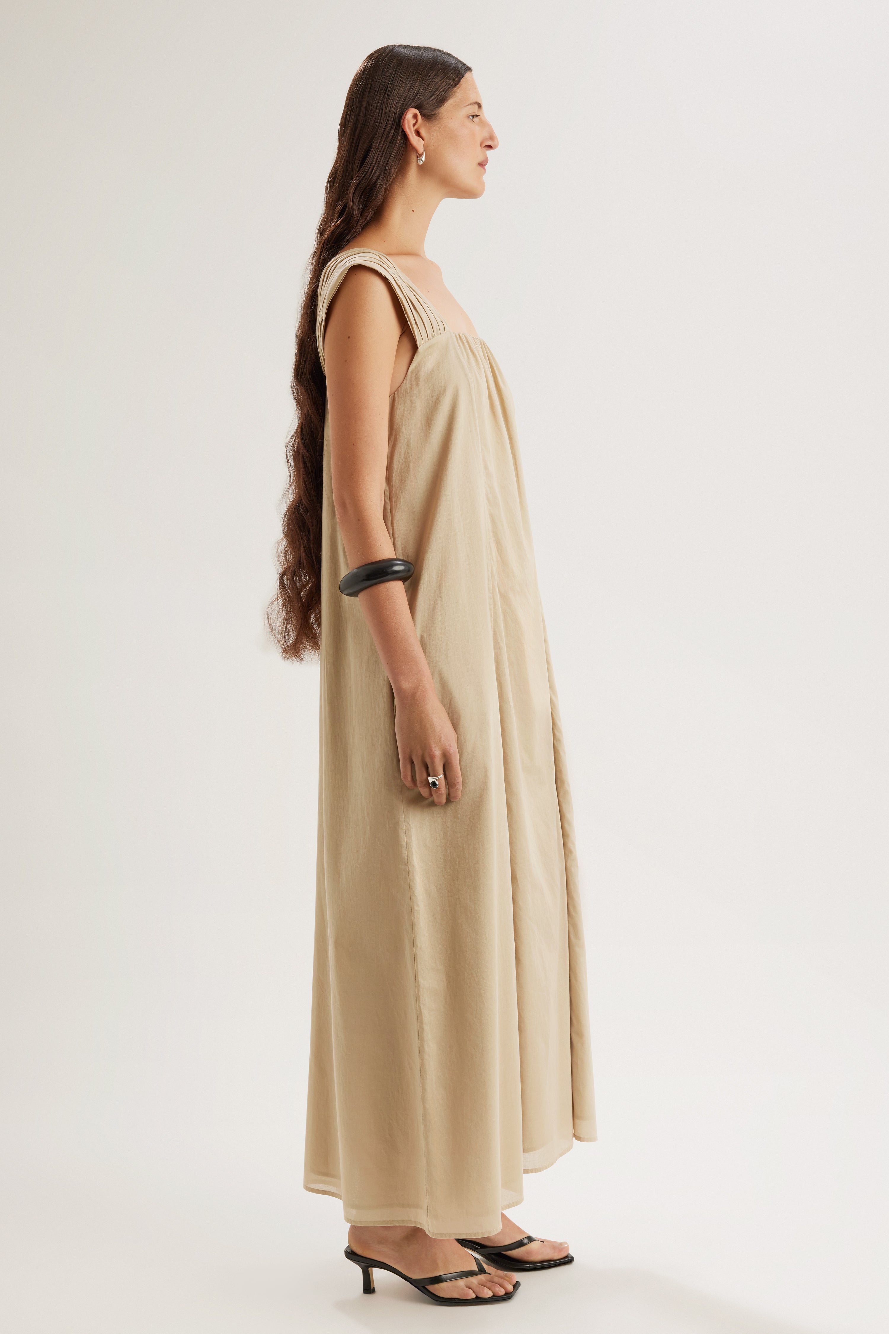 Rossetti Dress in Sable