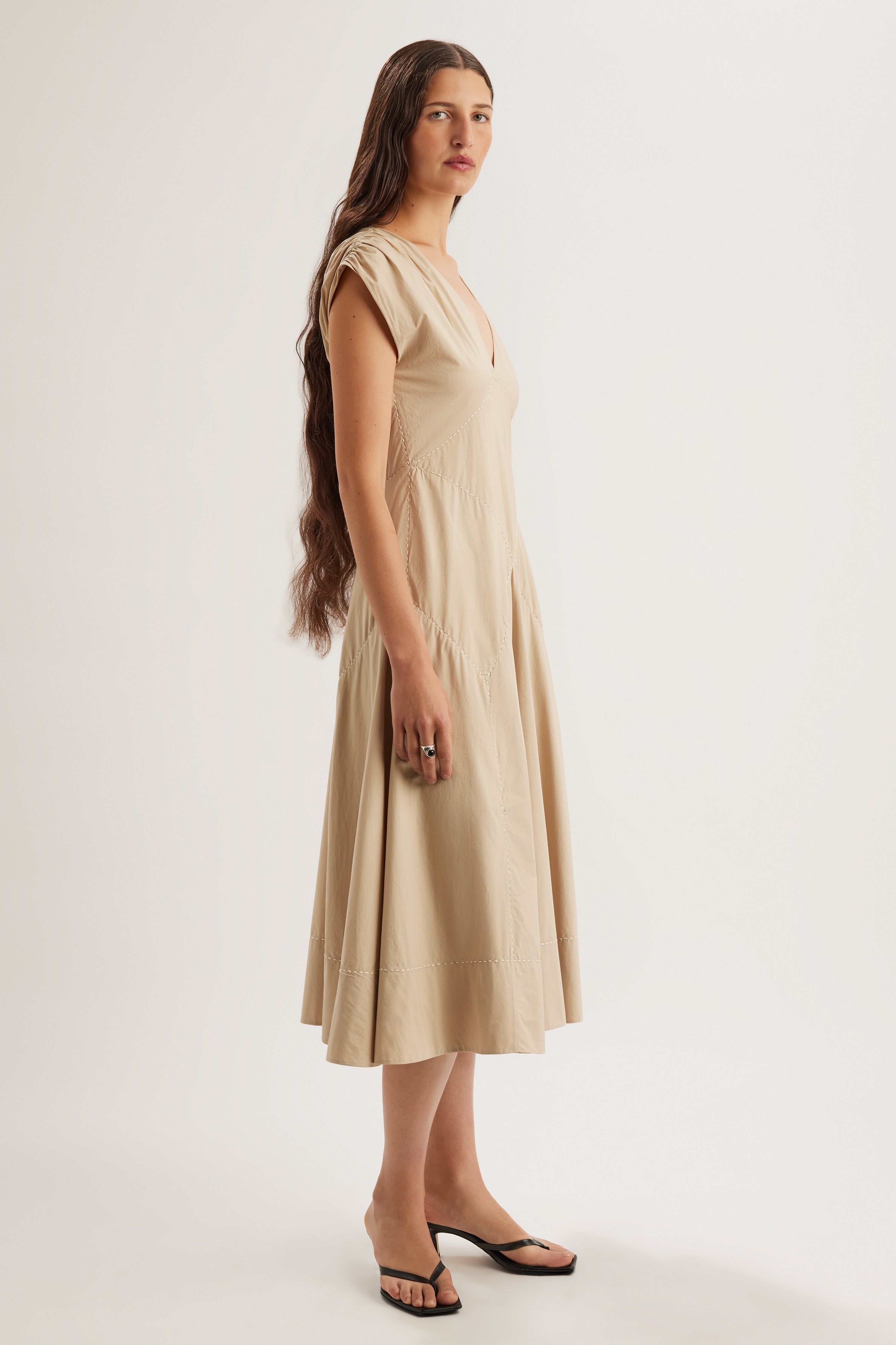 Skane Dress in Sable