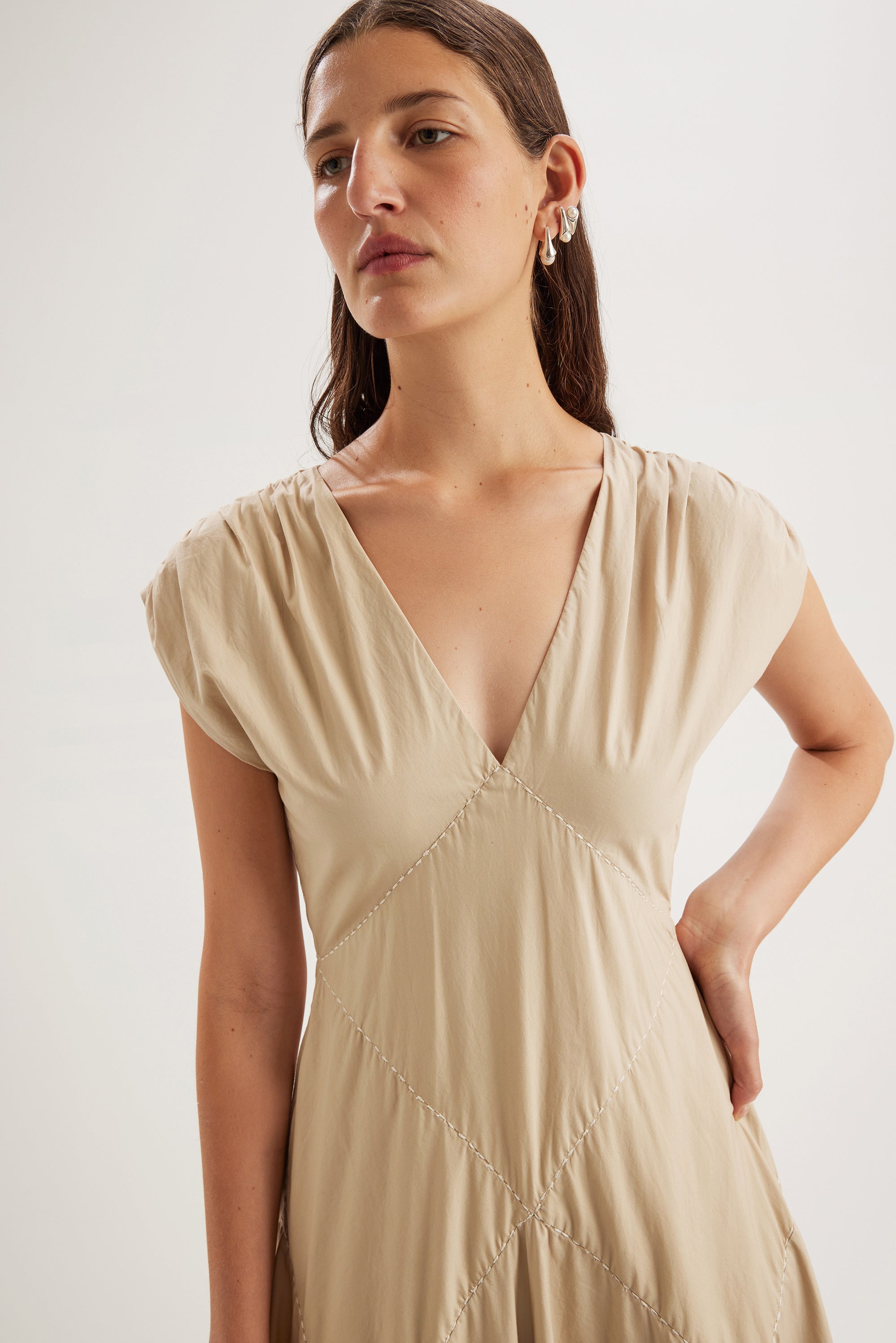 Skane Dress in Sable