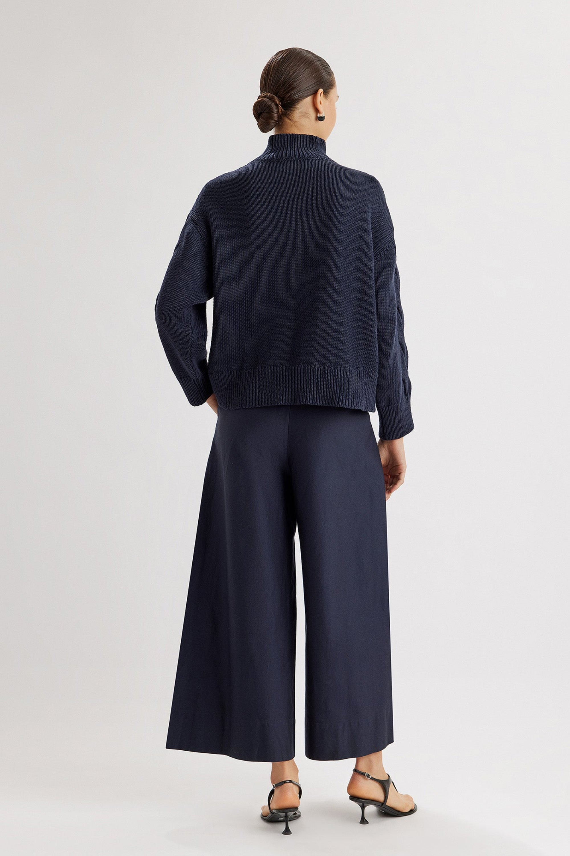 Amira Sweater in Navy