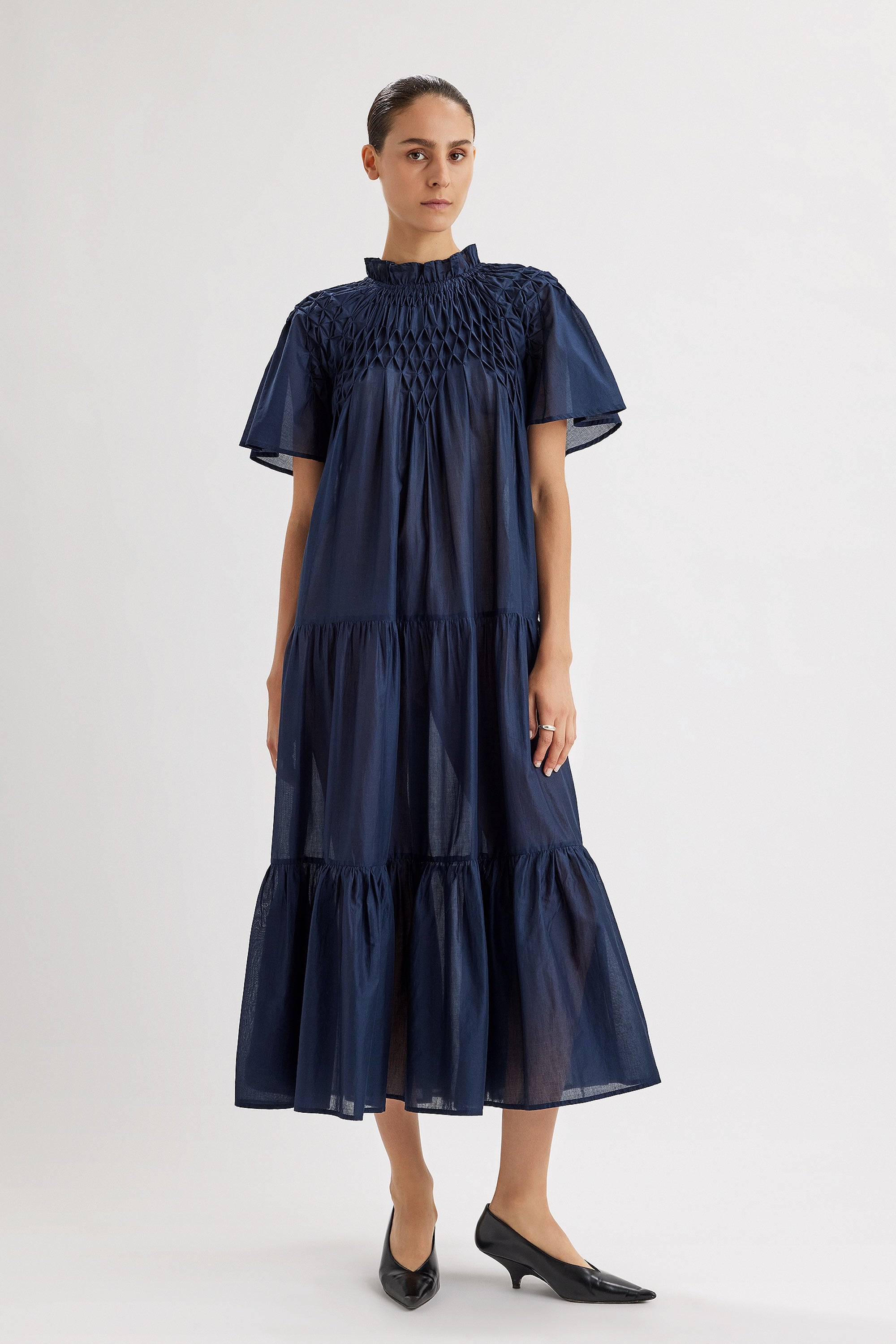 Bejart Dress in Navy