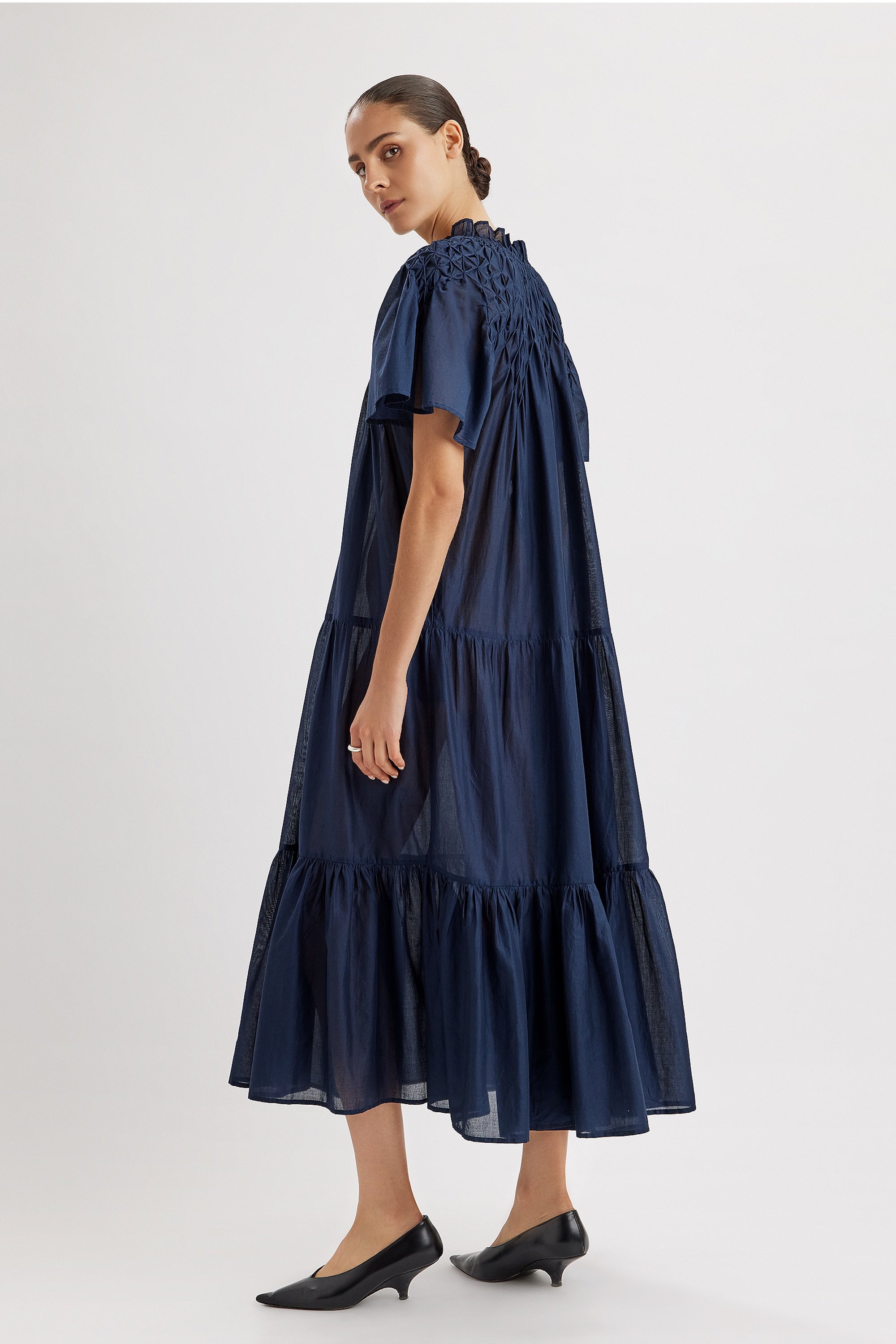 Bejart Dress in Navy