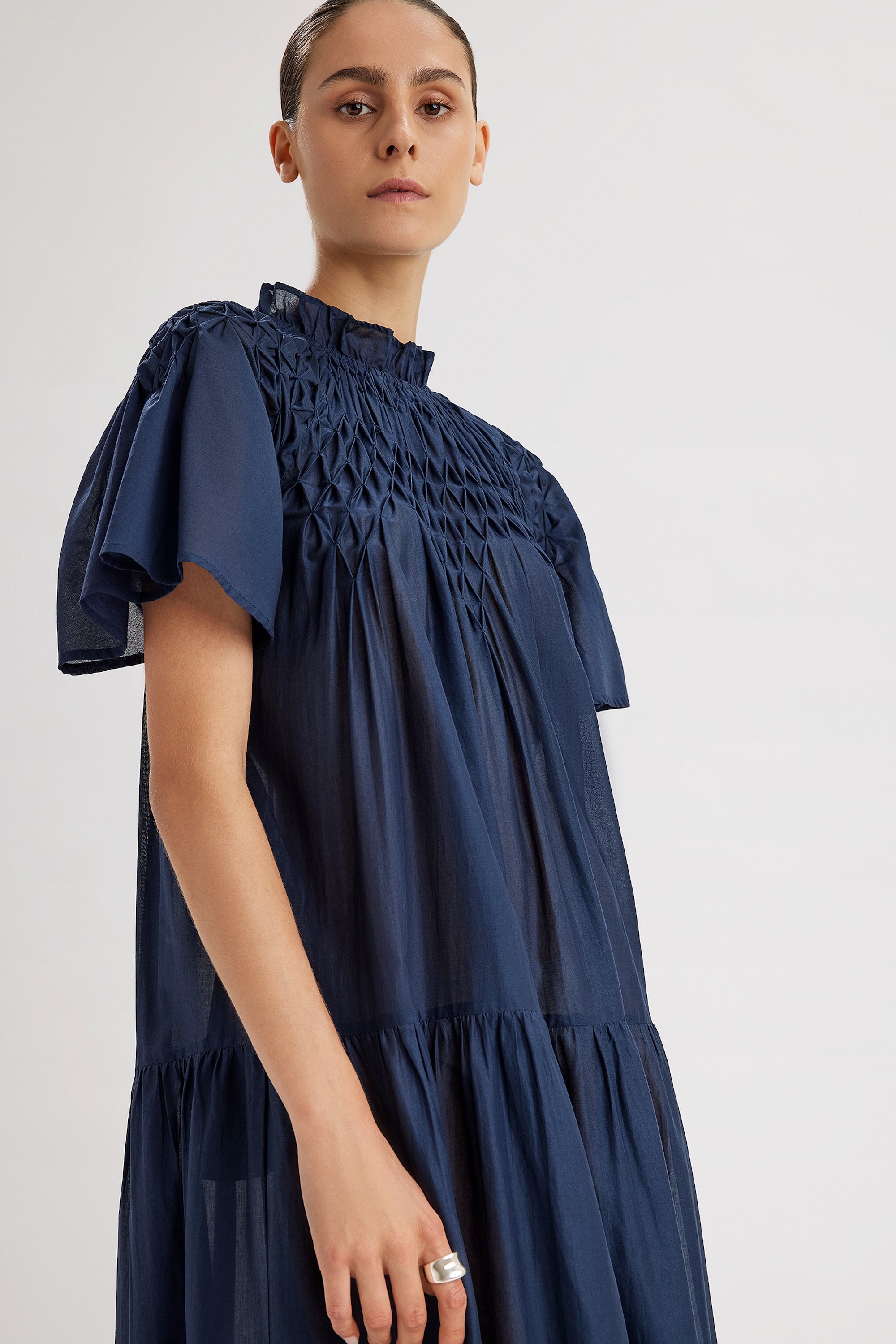 Bejart Dress in Navy