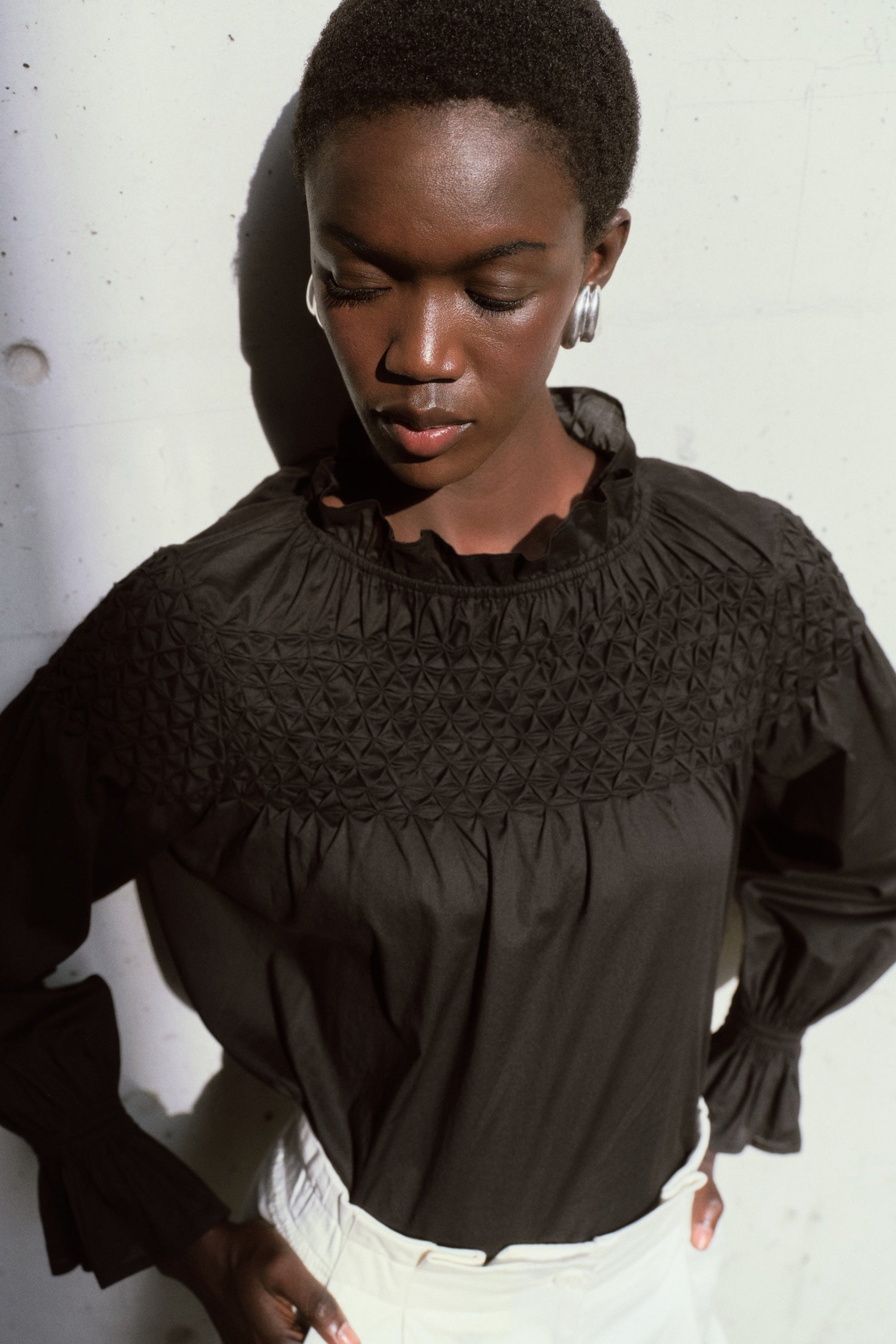 Majorelle Top in Black