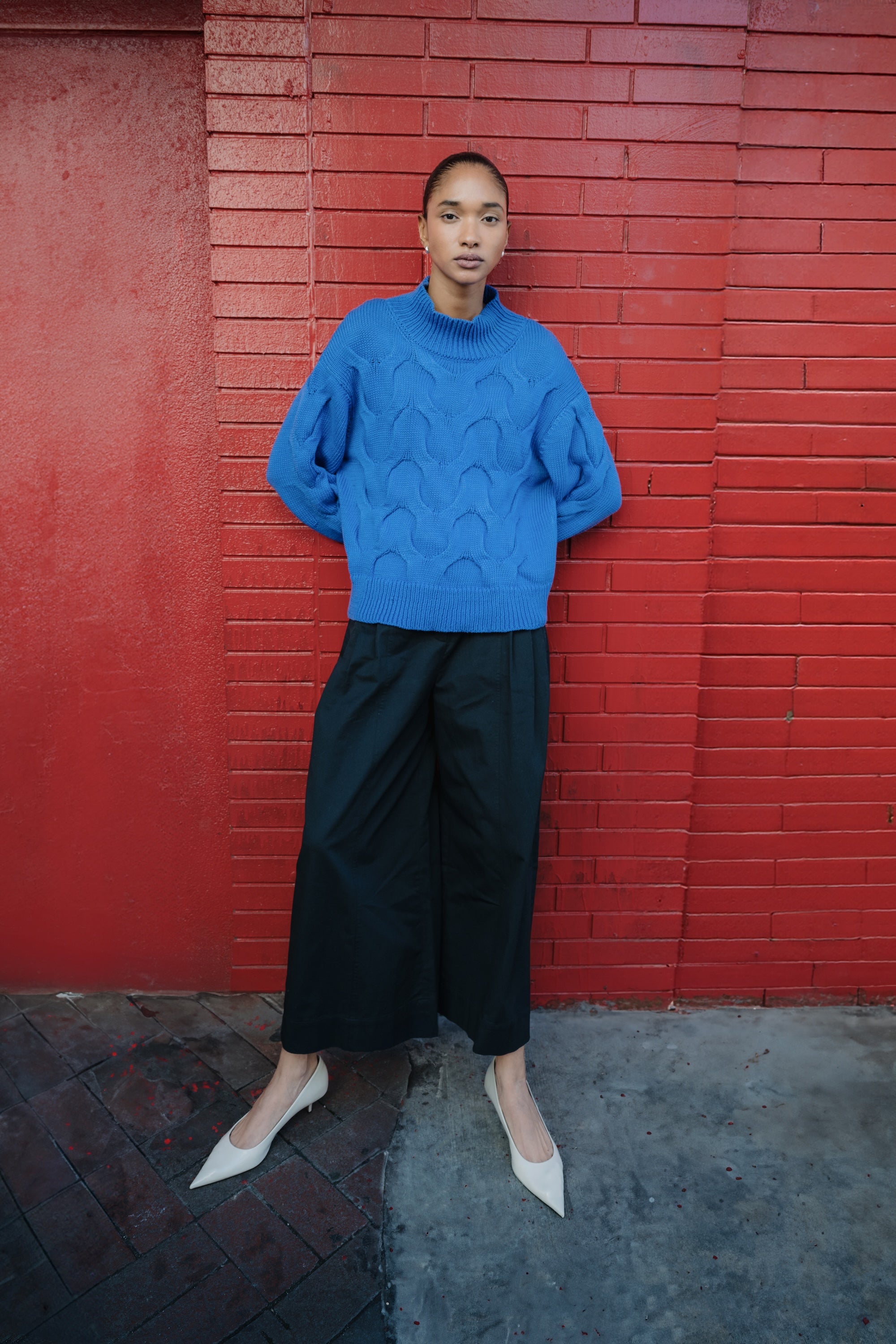 Amira Sweater in Azure