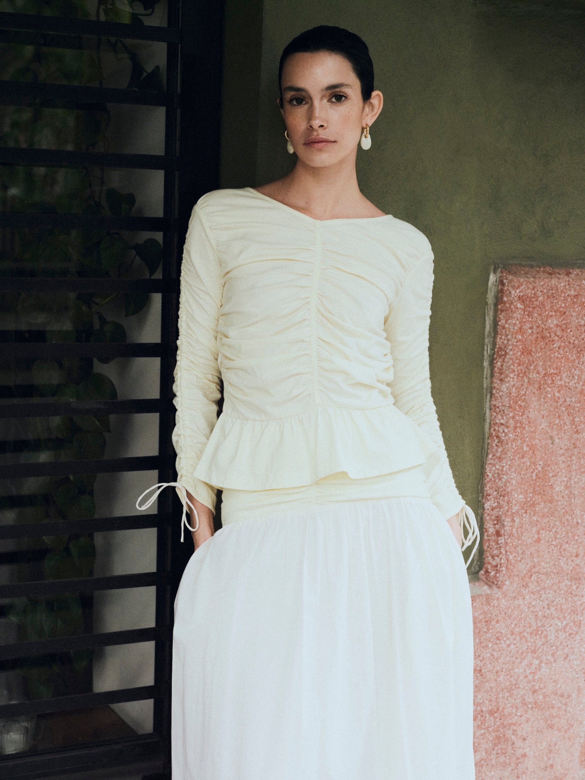 Arena Top in Straw