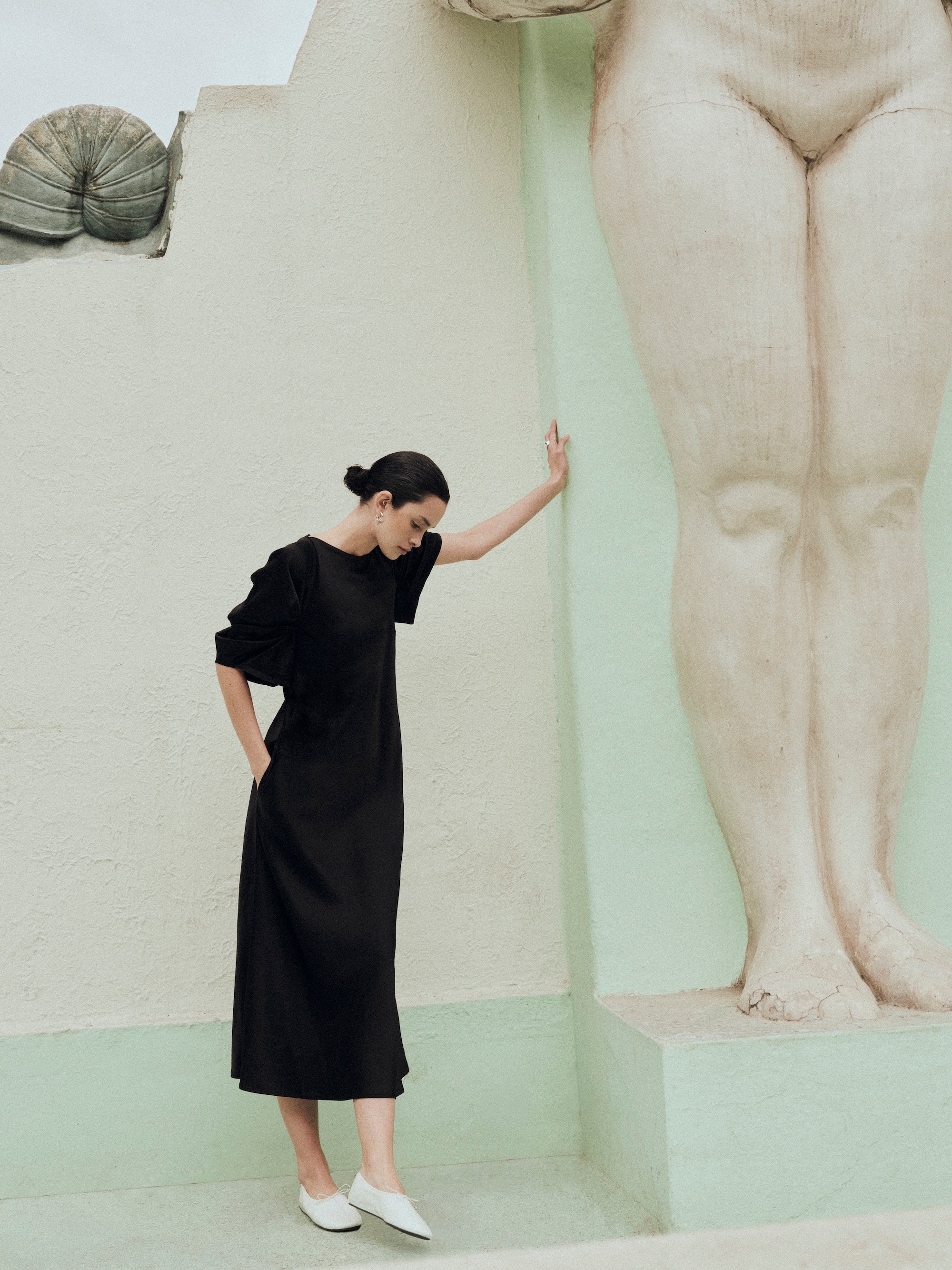 Paloma Dress in Black