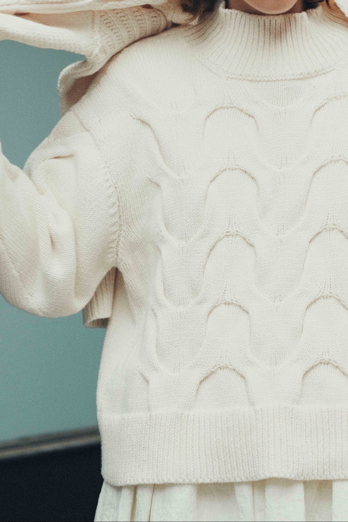 Amira Sweater in Cream