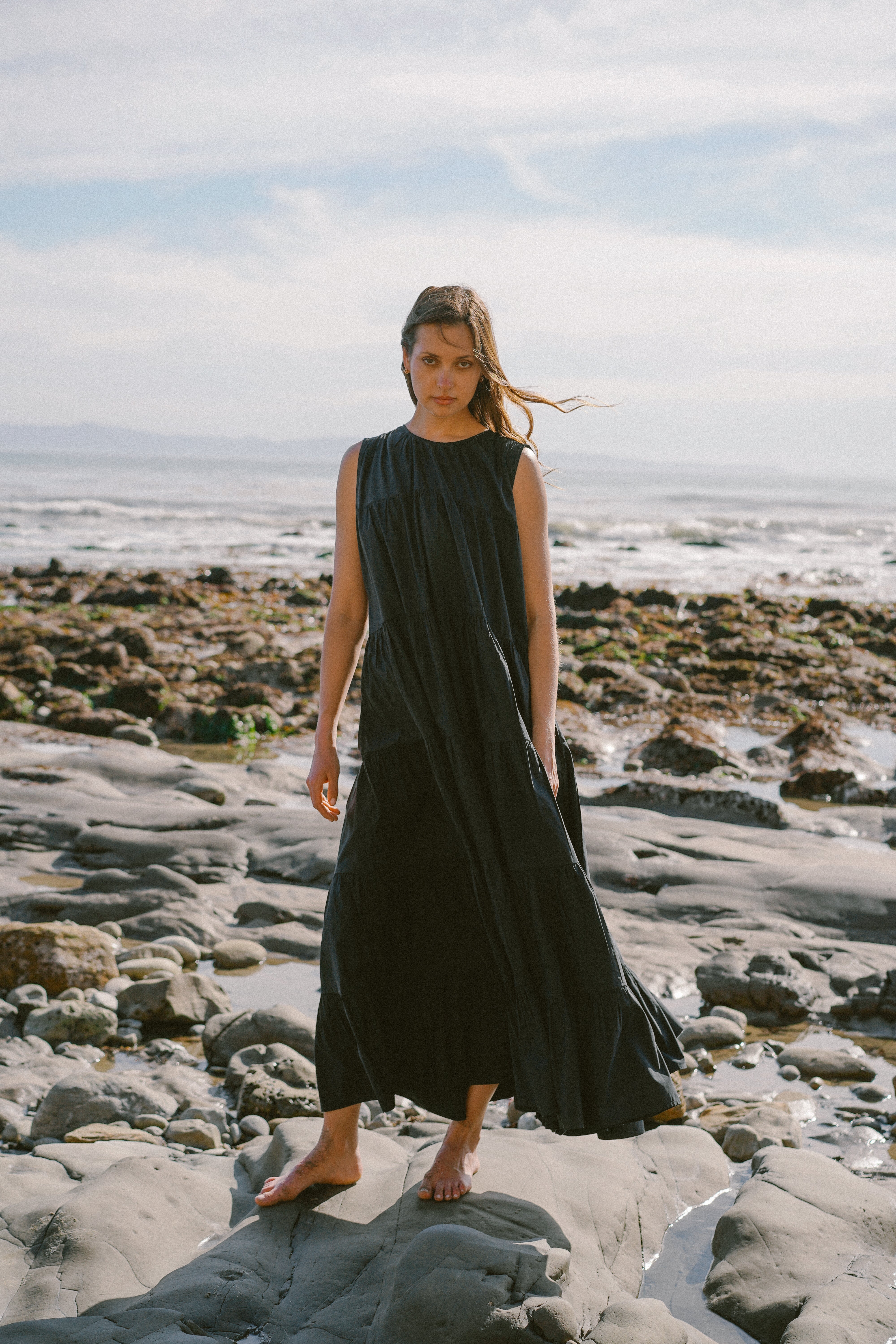 Caron Dress in Black