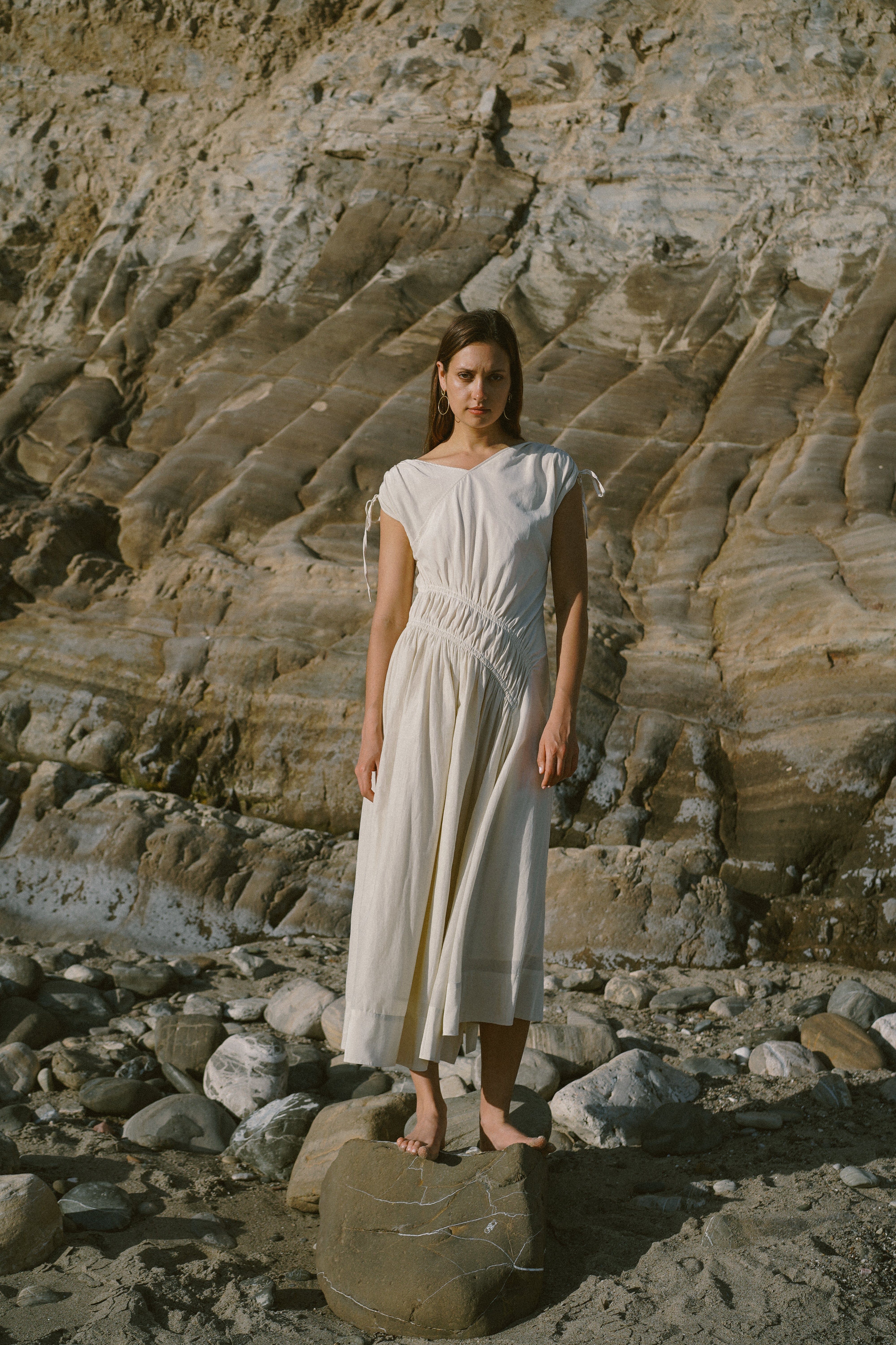Zephyr Dress in Ivory