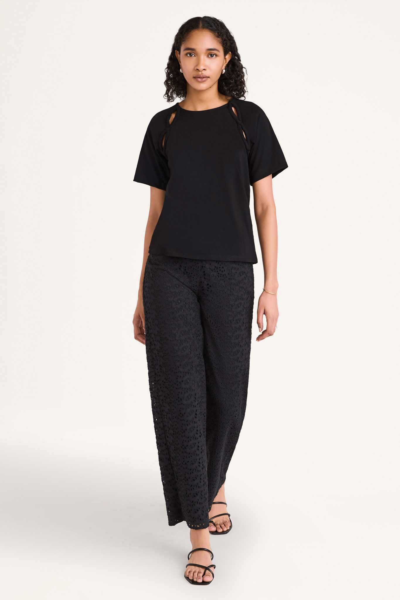 Solace Top in Black