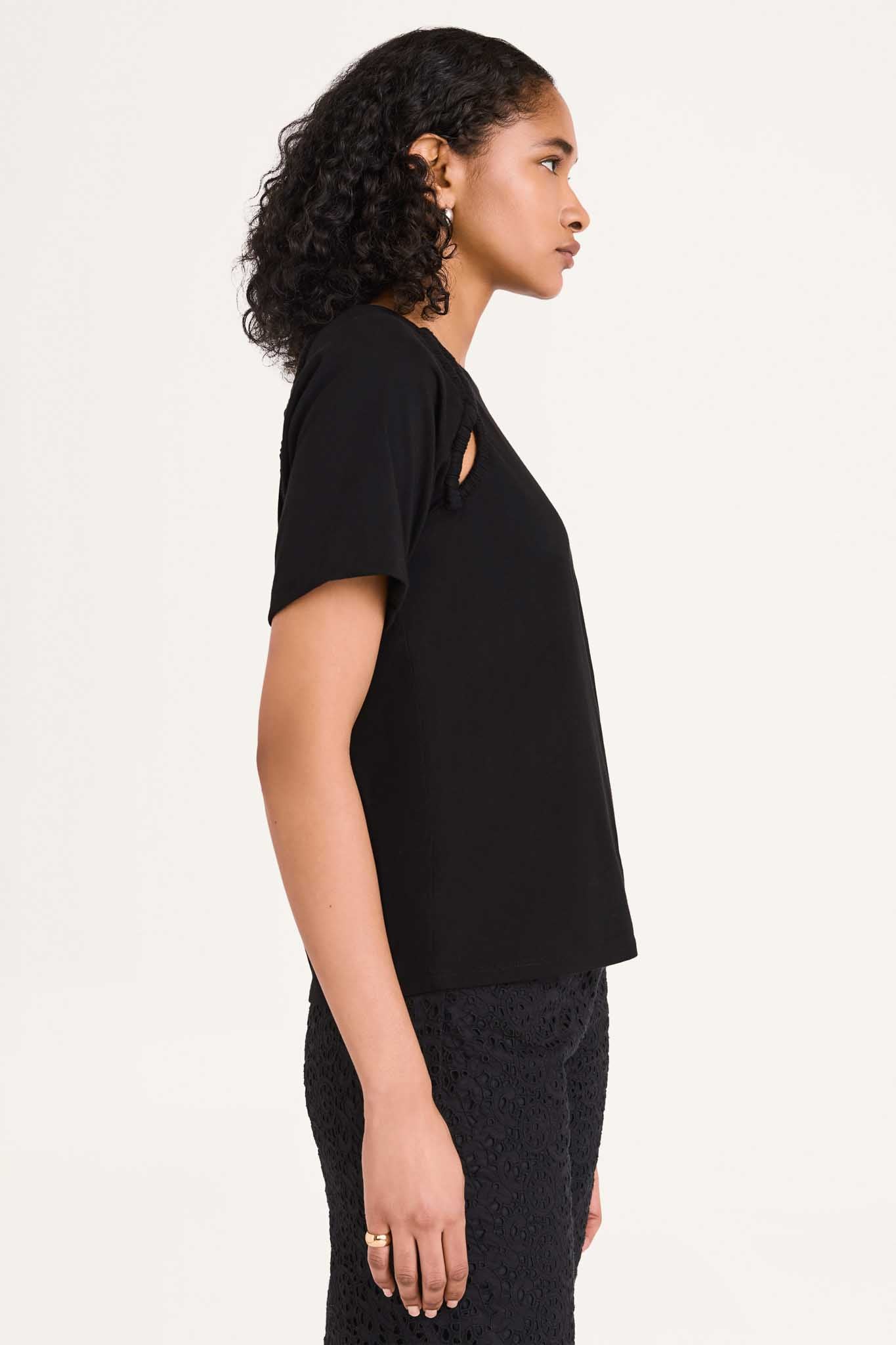 Solace Top in Black