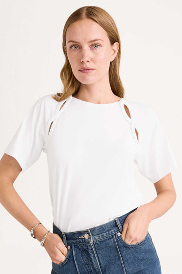 Solace Top in White