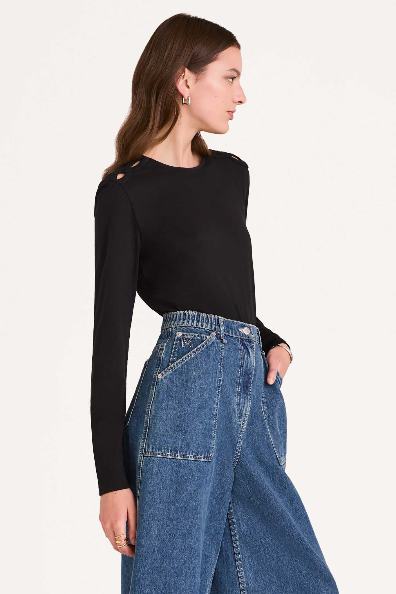 Cadenza Top in Black