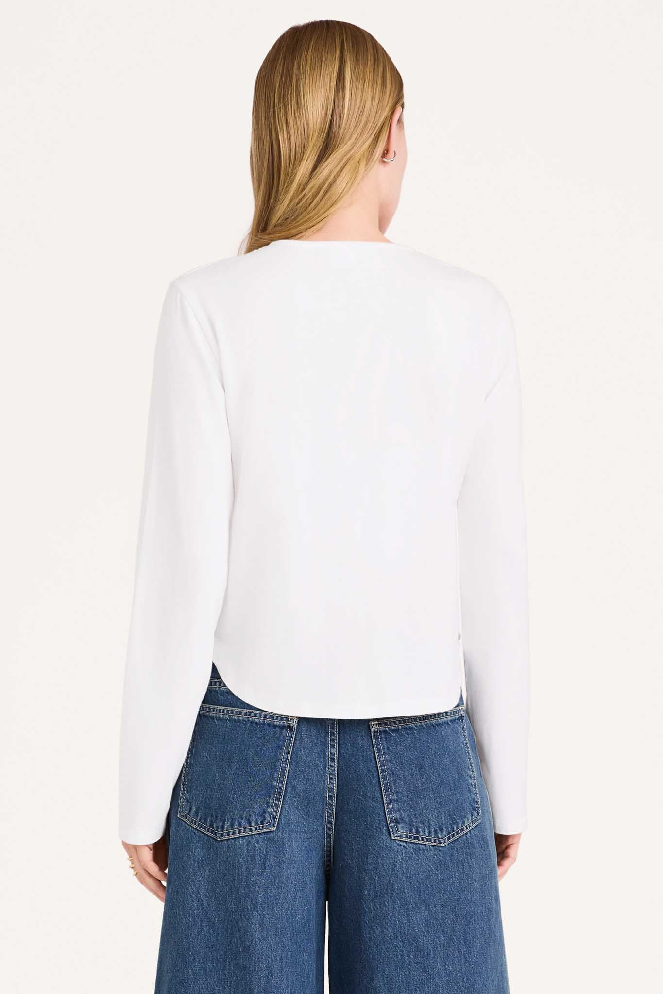 Cadenza Top in White