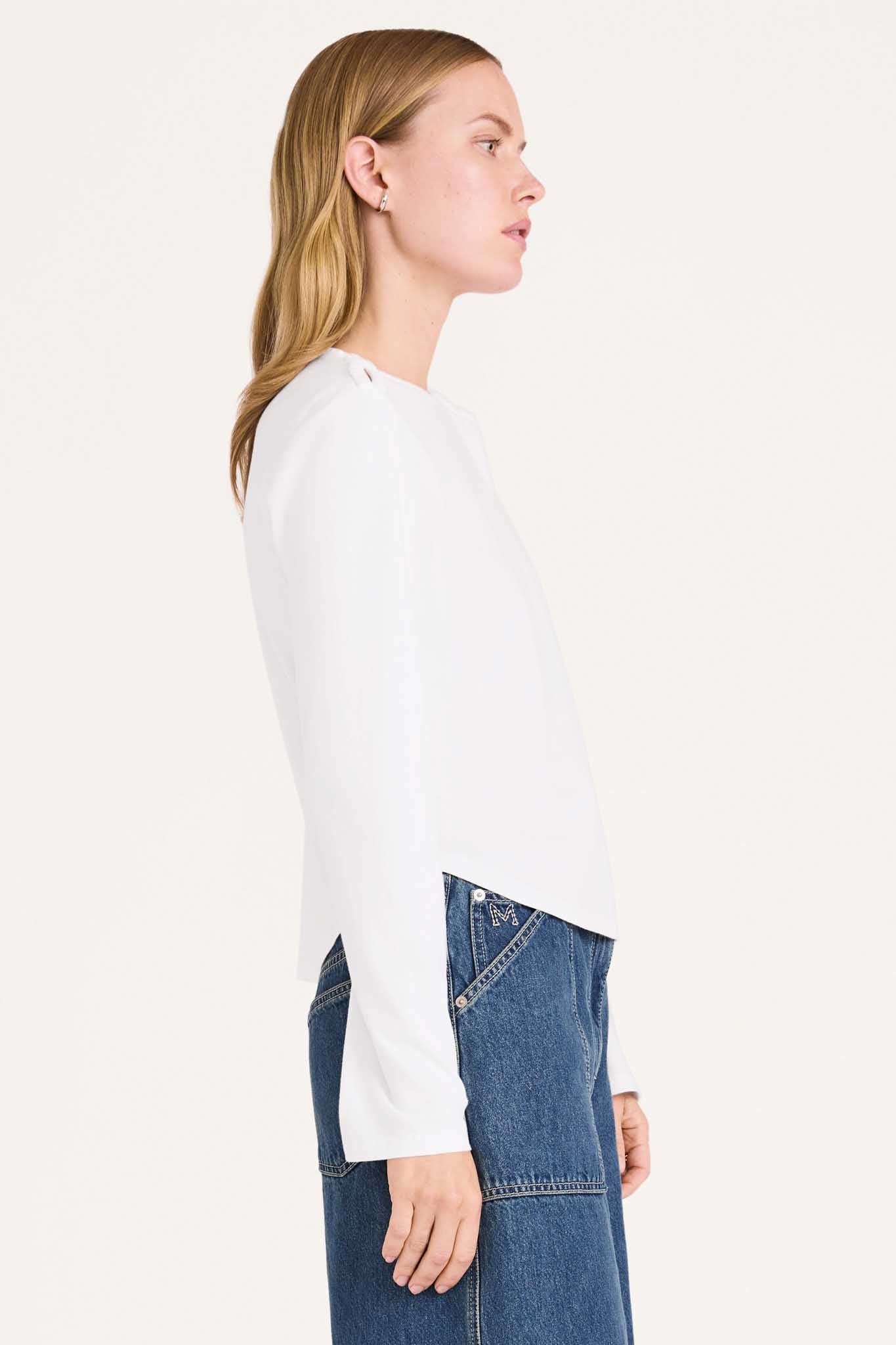 Cadenza Top in White