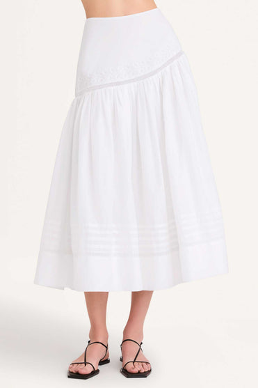 Aubrac Skirt in White
