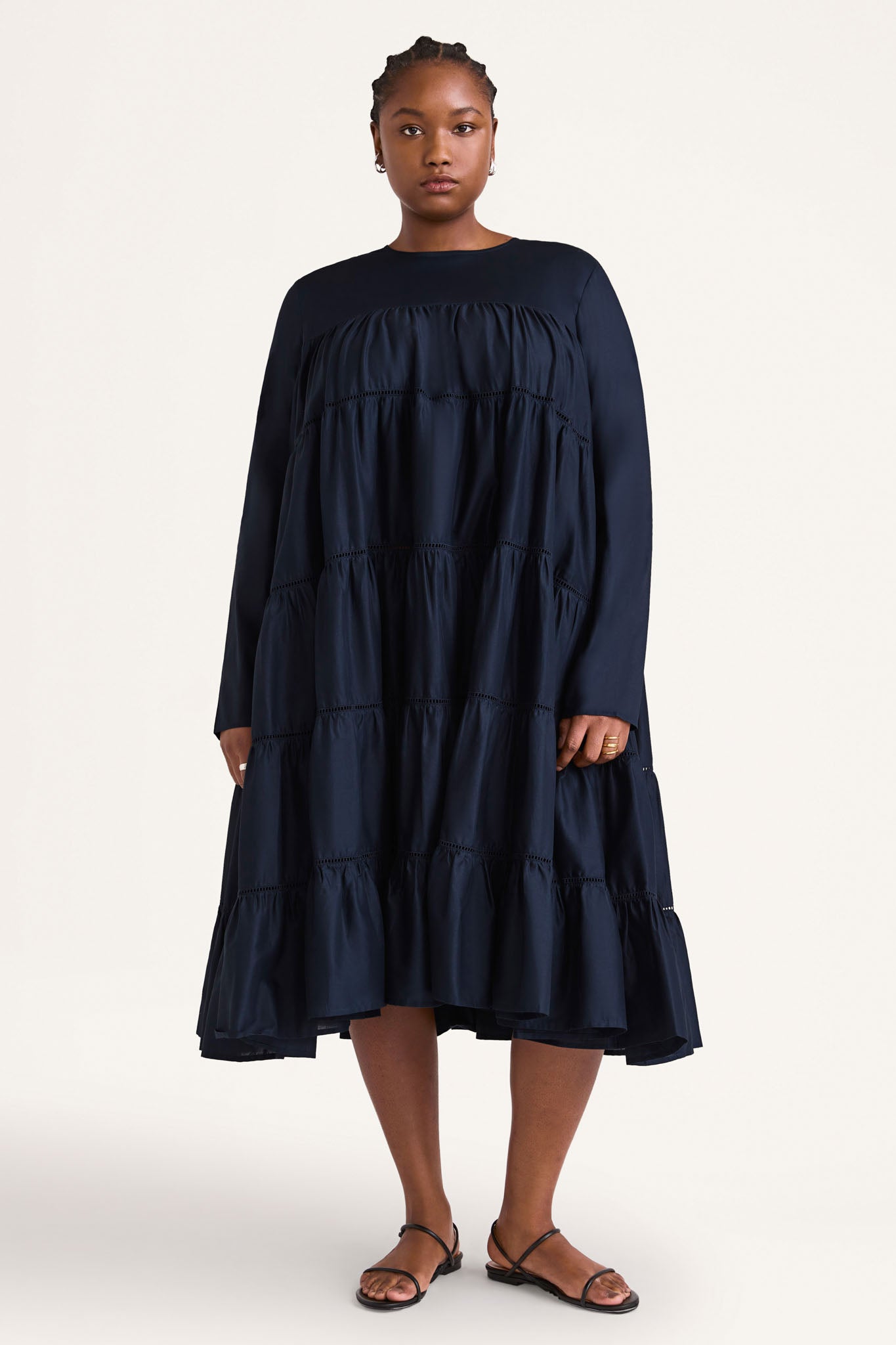 Essaouira Dress in Navy – Merlette